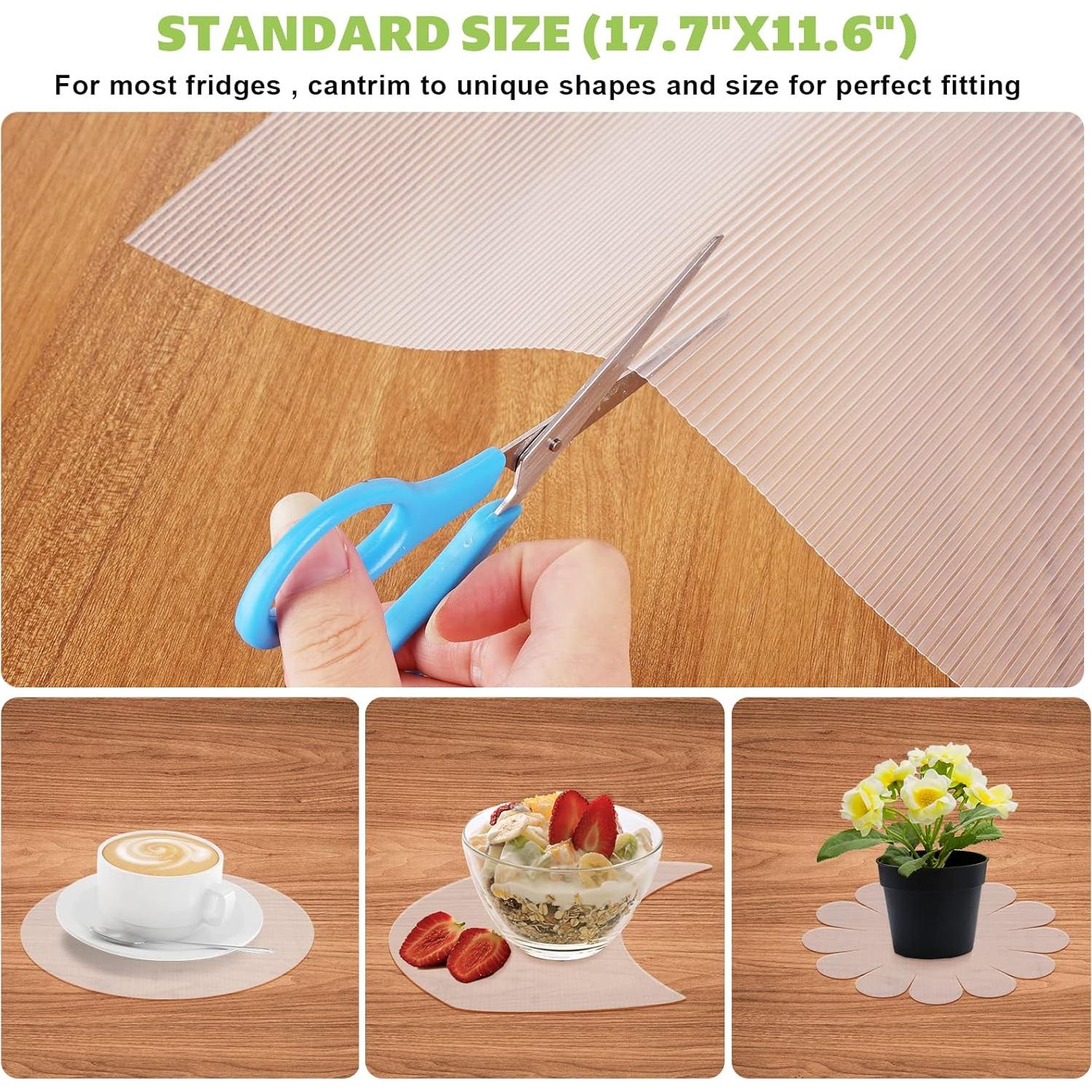16 Forros de Refrigerador Lavables Shinywear Antideslizantes