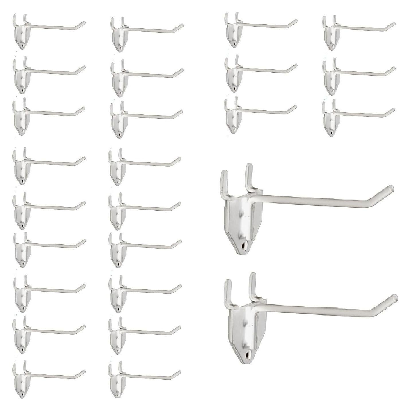 Ganchos de Metal para Tablero Perforado Eastern Tree 30 Pcs 10.16 cm