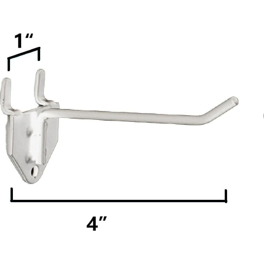 Ganchos de Metal para Tablero Perforado Eastern Tree 30 Pcs 10.16 cm