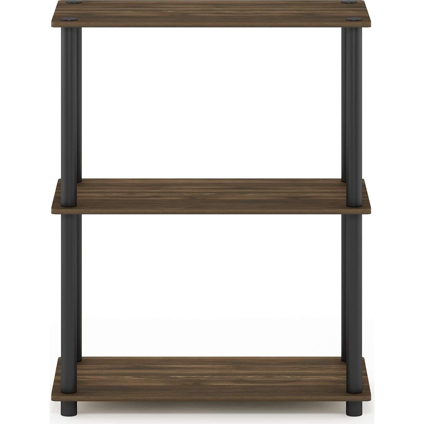 Estantería Furinno TURN-N-TUBE 3 Niveles Nogal Columbia