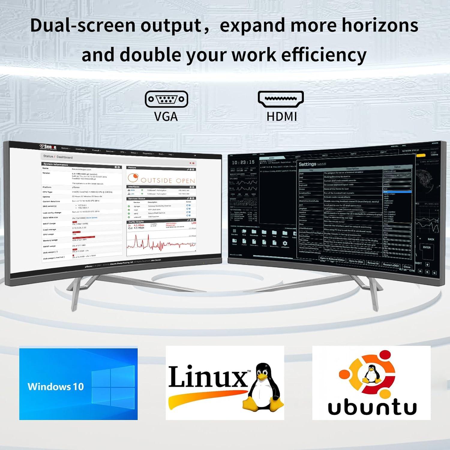 PC Mini Industrial Kinupute MKG600 i7 16GB RAM 512GB SSD