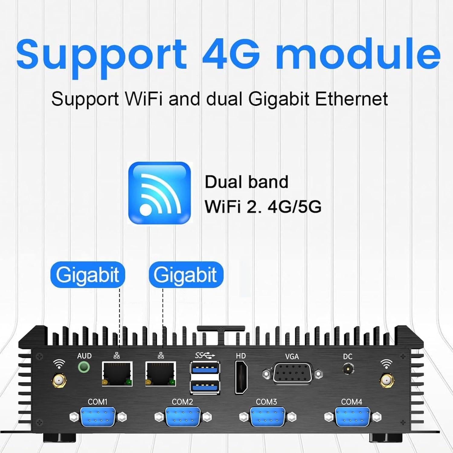 PC Mini Industrial Kinupute MKG600 i7 16GB RAM 512GB SSD