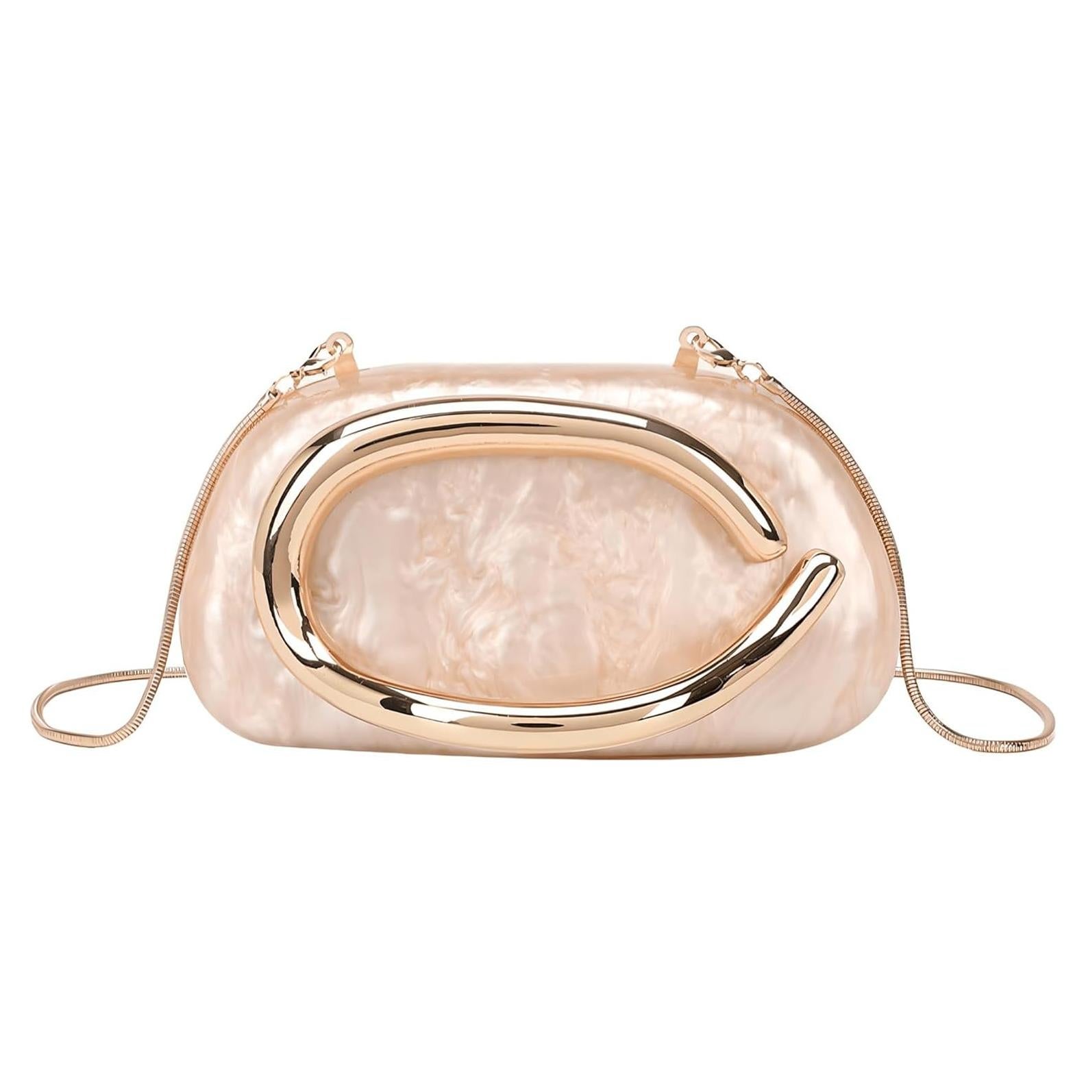 Bolso de mano acrílico Buric para mujeres - 18.5x6x10cm