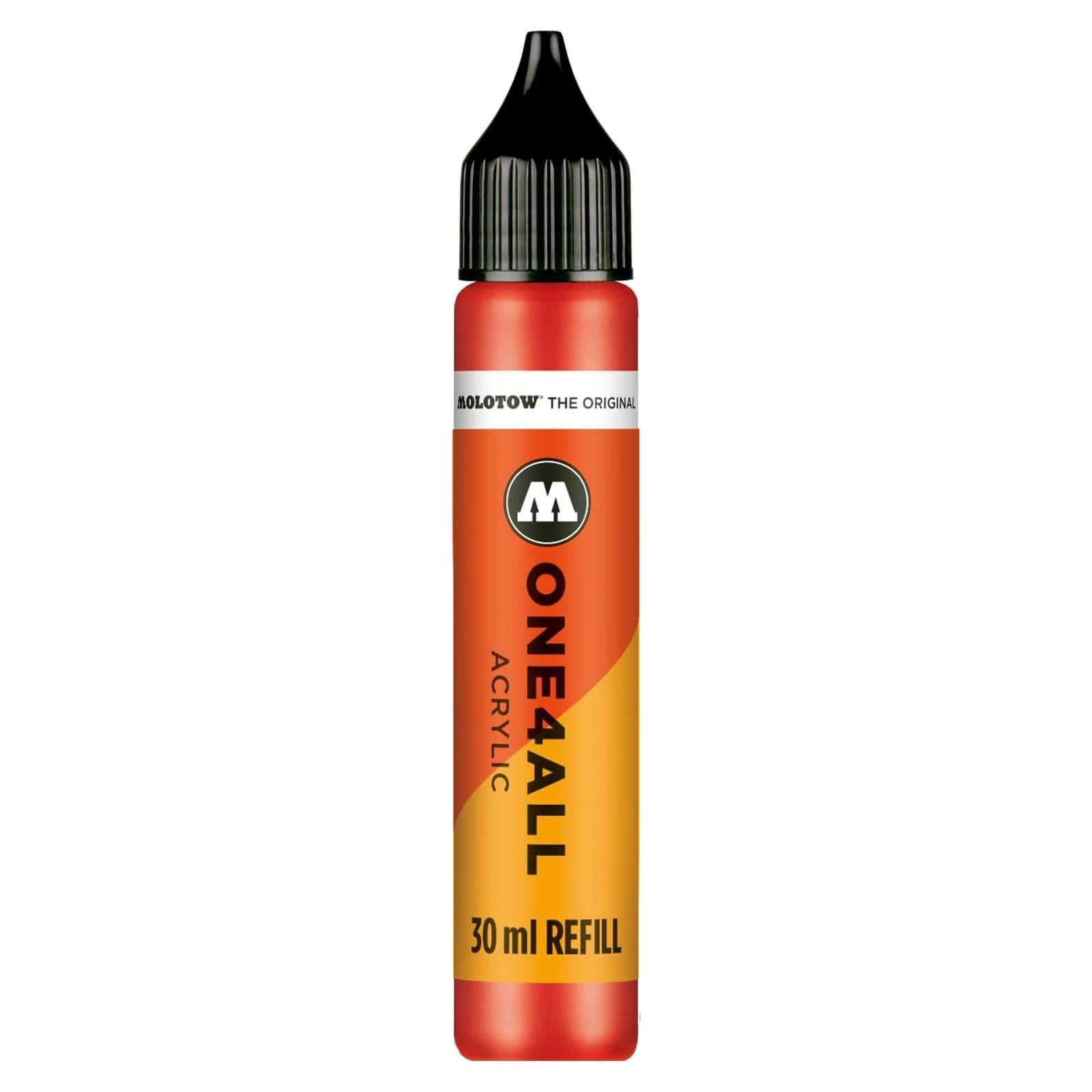 Relleno de Pintura Acrílica Molotow ONE4ALL 30ml Rojo Tráfico