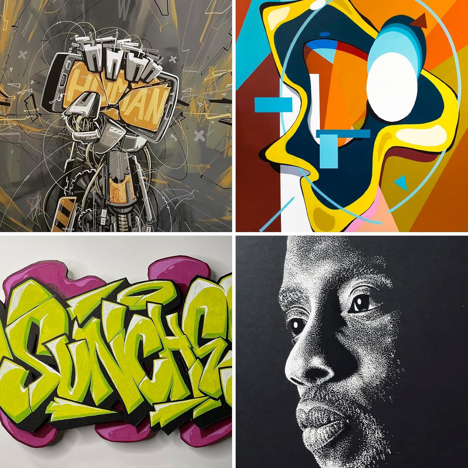 Relleno de Pintura Acrílica Molotow ONE4ALL 30ml Rojo Tráfico