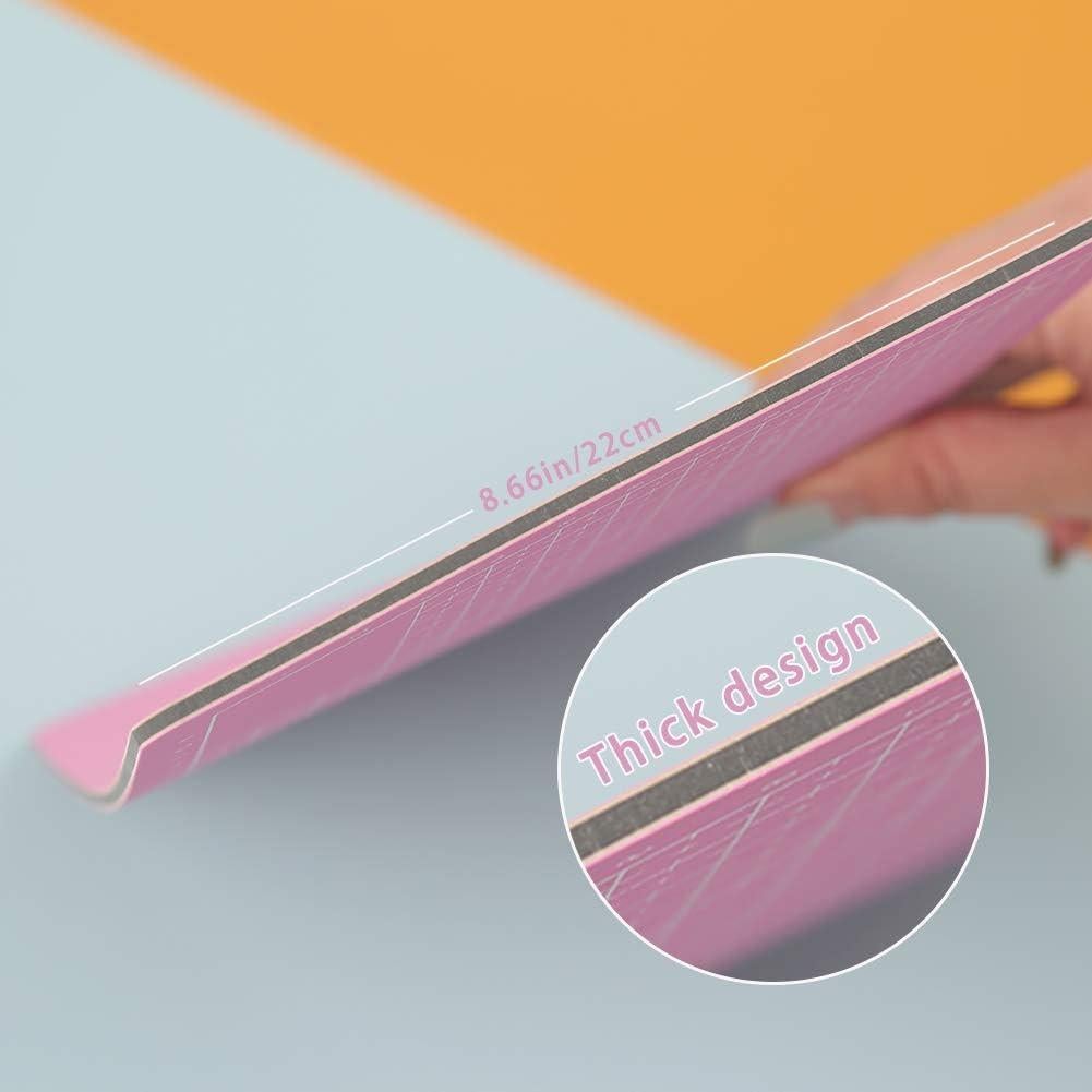 Cortador Rotativo ZMAAGG 45mm con 5 Cuchillas y Alfombrilla A5