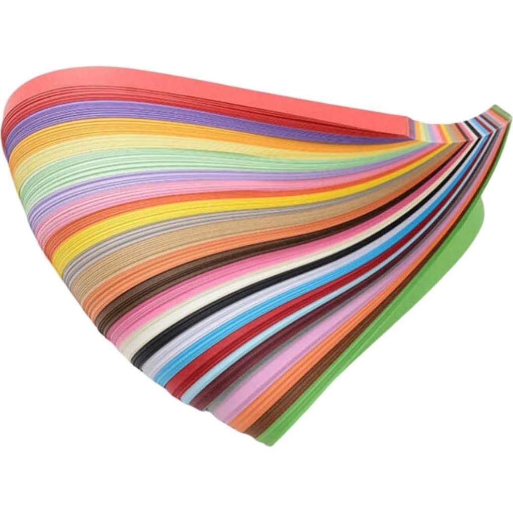 Tiras de Papel Quilling ODETOJOY 7mm 260pcs 26 Colores