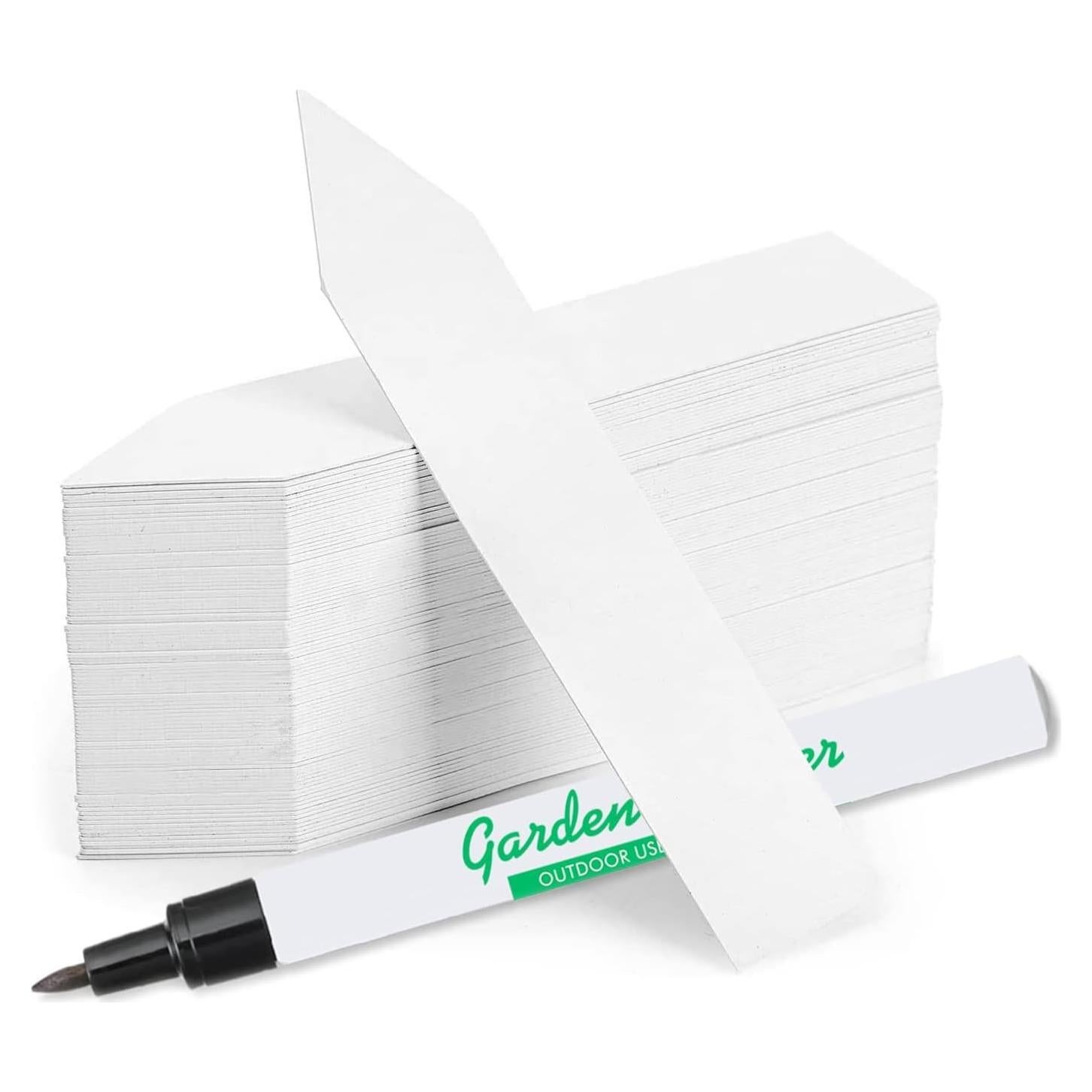 Etiquetas de Plástico para Plantas LINE42 - 1000 Pcs Blancas