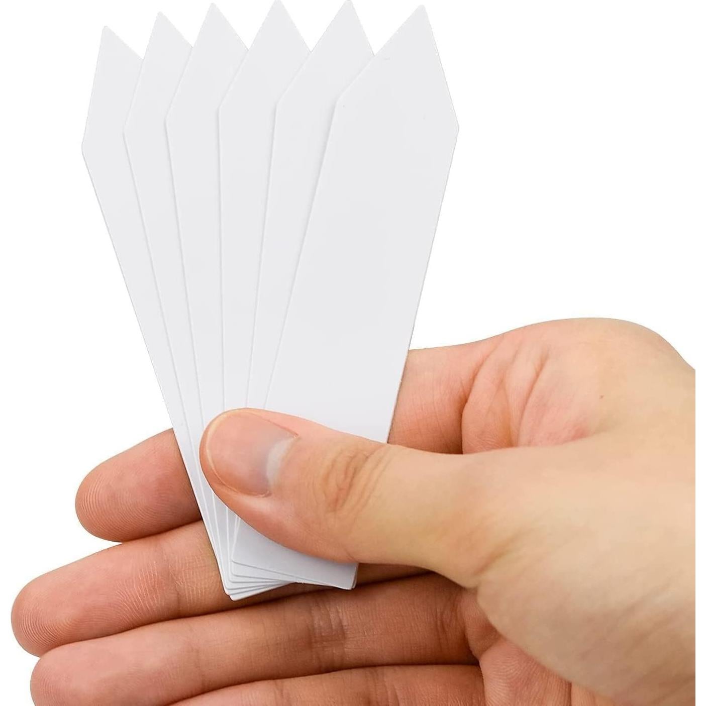Etiquetas de Plástico para Plantas LINE42 - 1000 Pcs Blancas