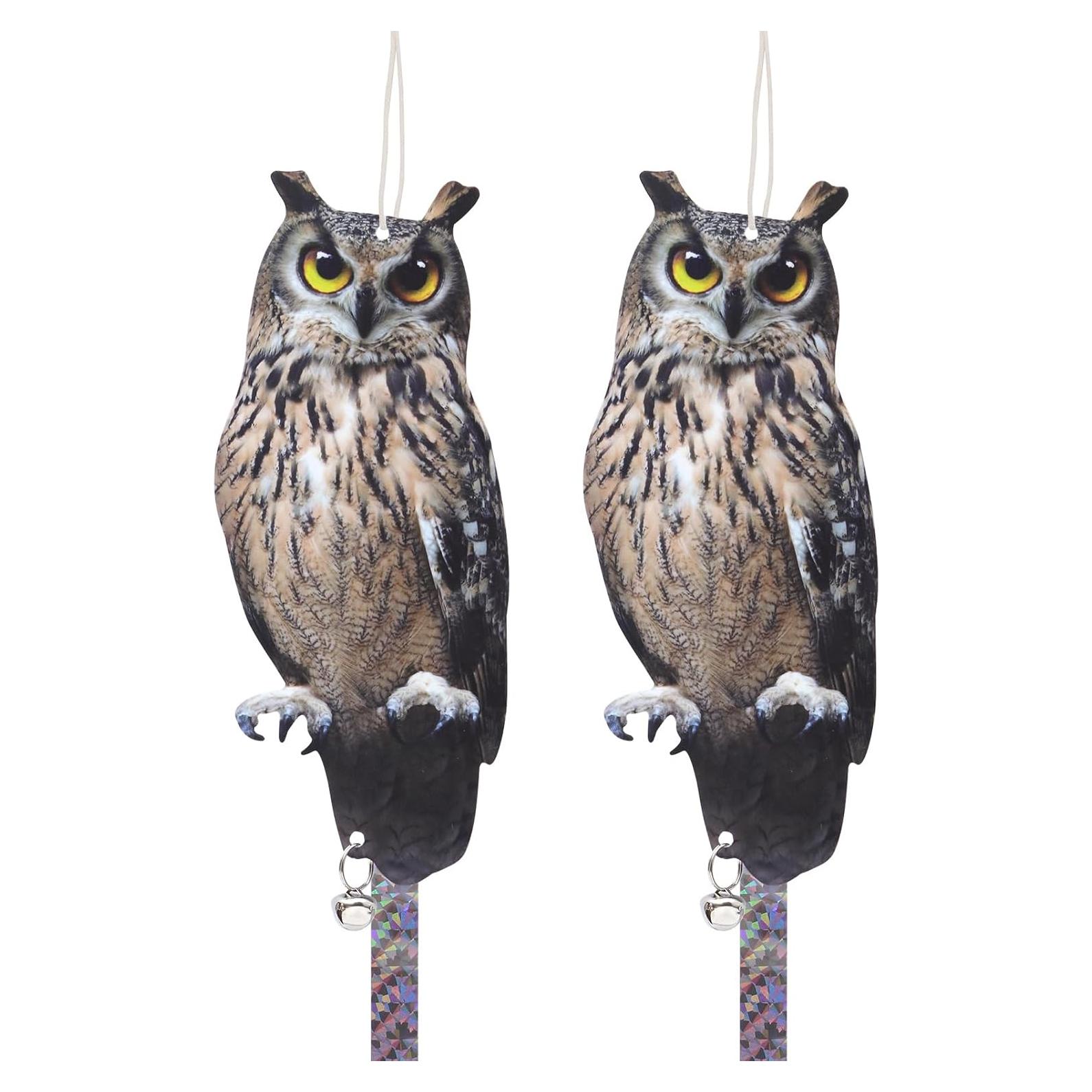 2Pack Ahuyentadores de Búhos Reflectantes OffiCreative