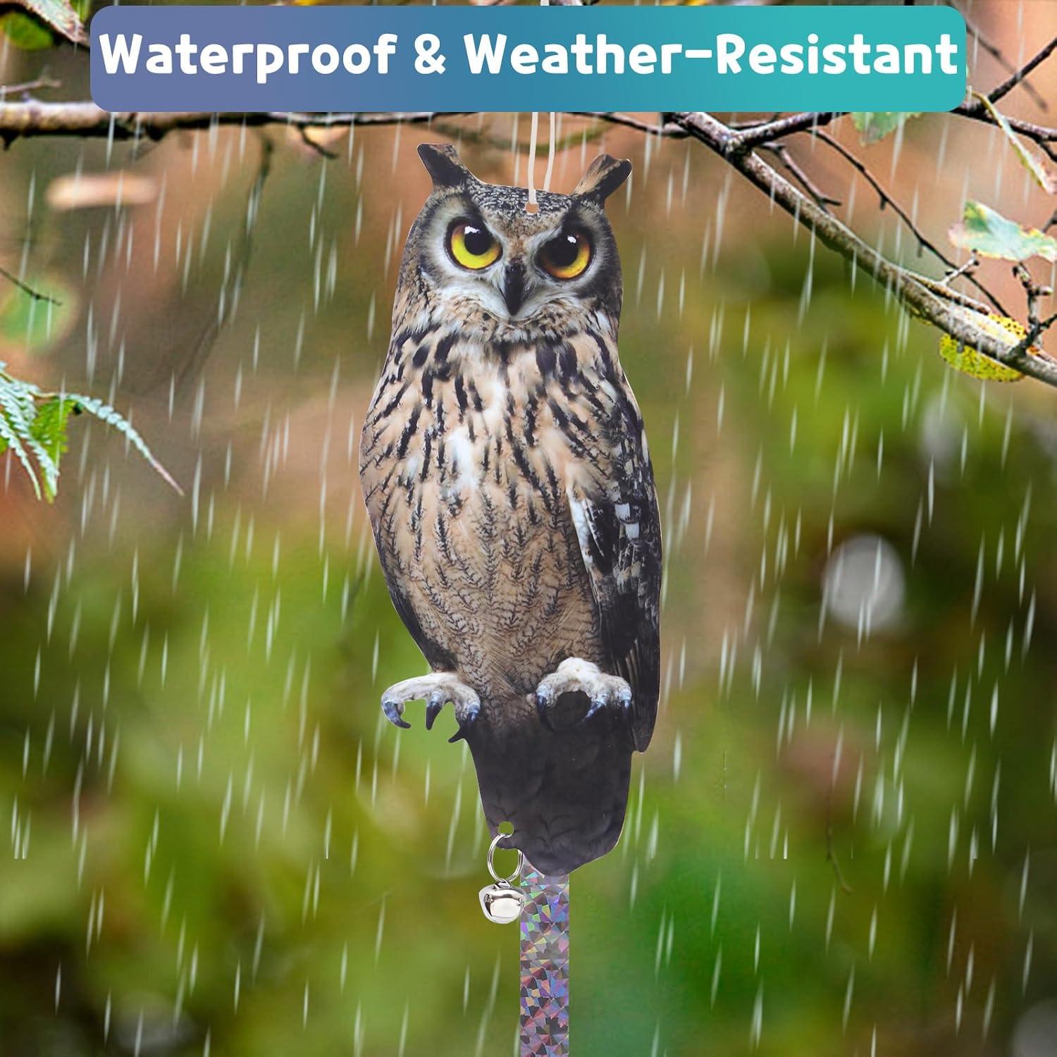 2Pack Ahuyentadores de Búhos Reflectantes OffiCreative