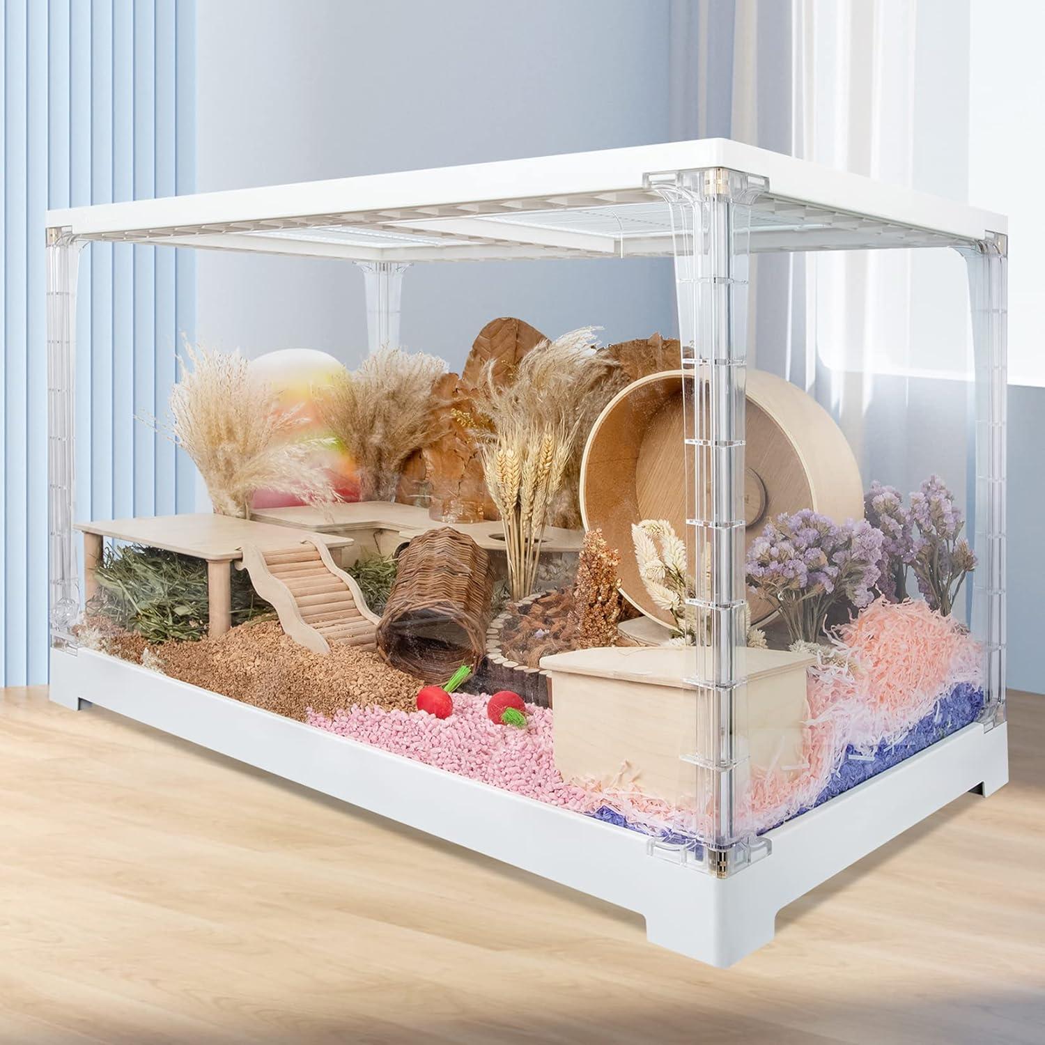 Accesorios para jaulas de hámster Niteangel - Tablero de vidrio 25.4cm