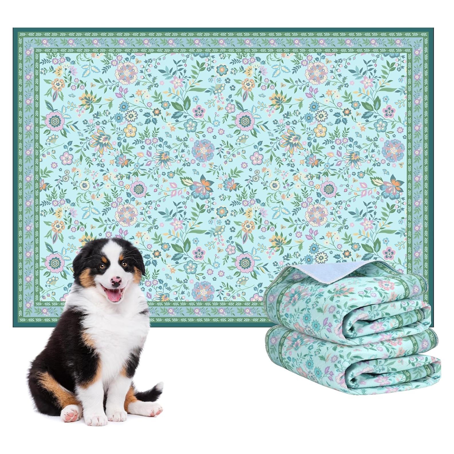Alfombrillas Lavables Reutilizables para Perros Loobani 91x122cm