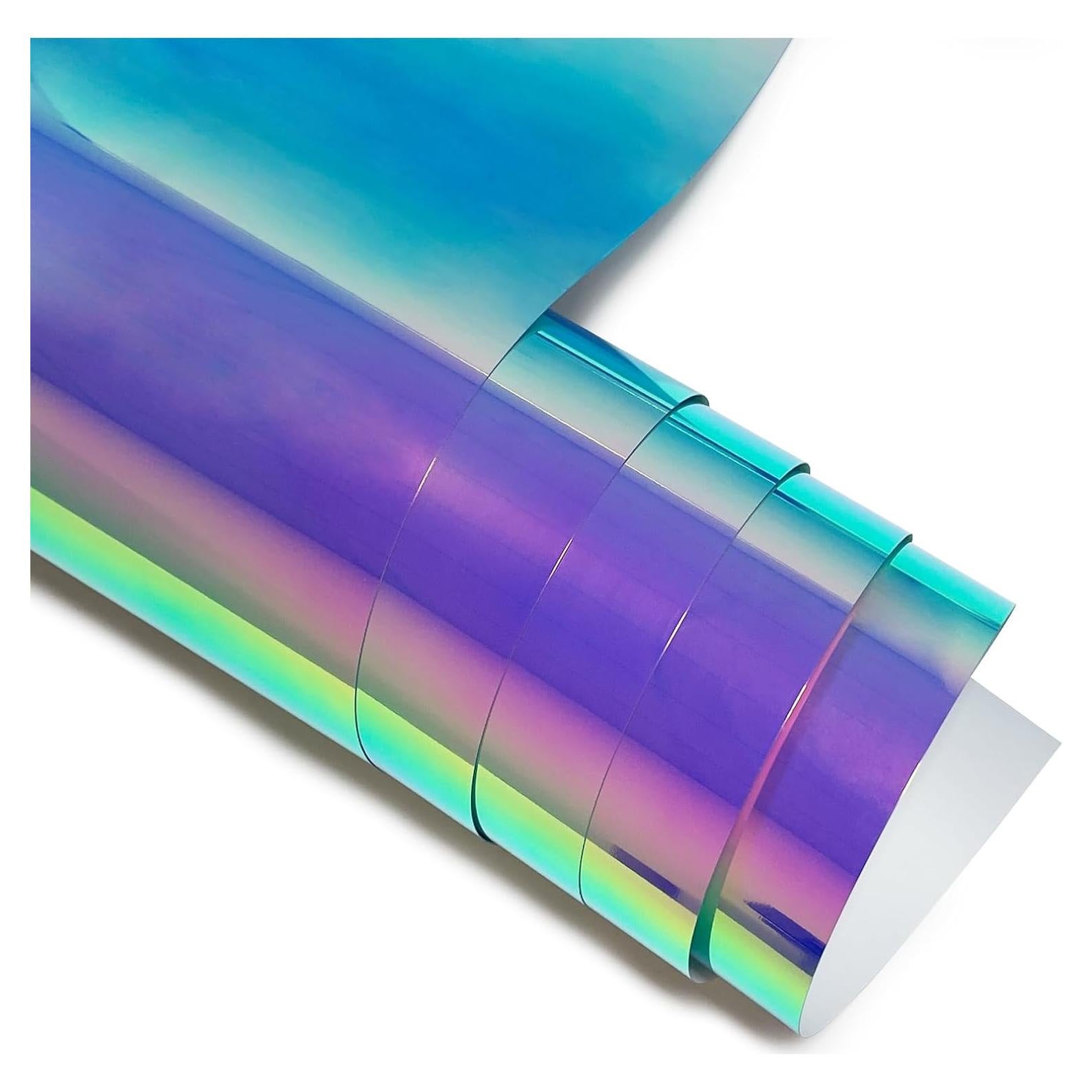 Vinilo de Transferencia de Calor Holográfico Efuncro 30.48x182.88 cm