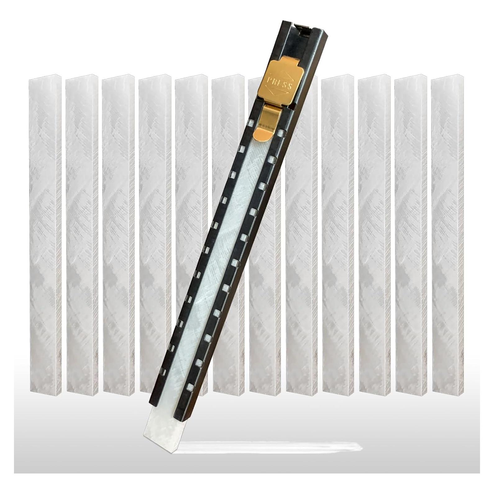 Soporte de piedra de jabón Angksorm con 20 recargas planas