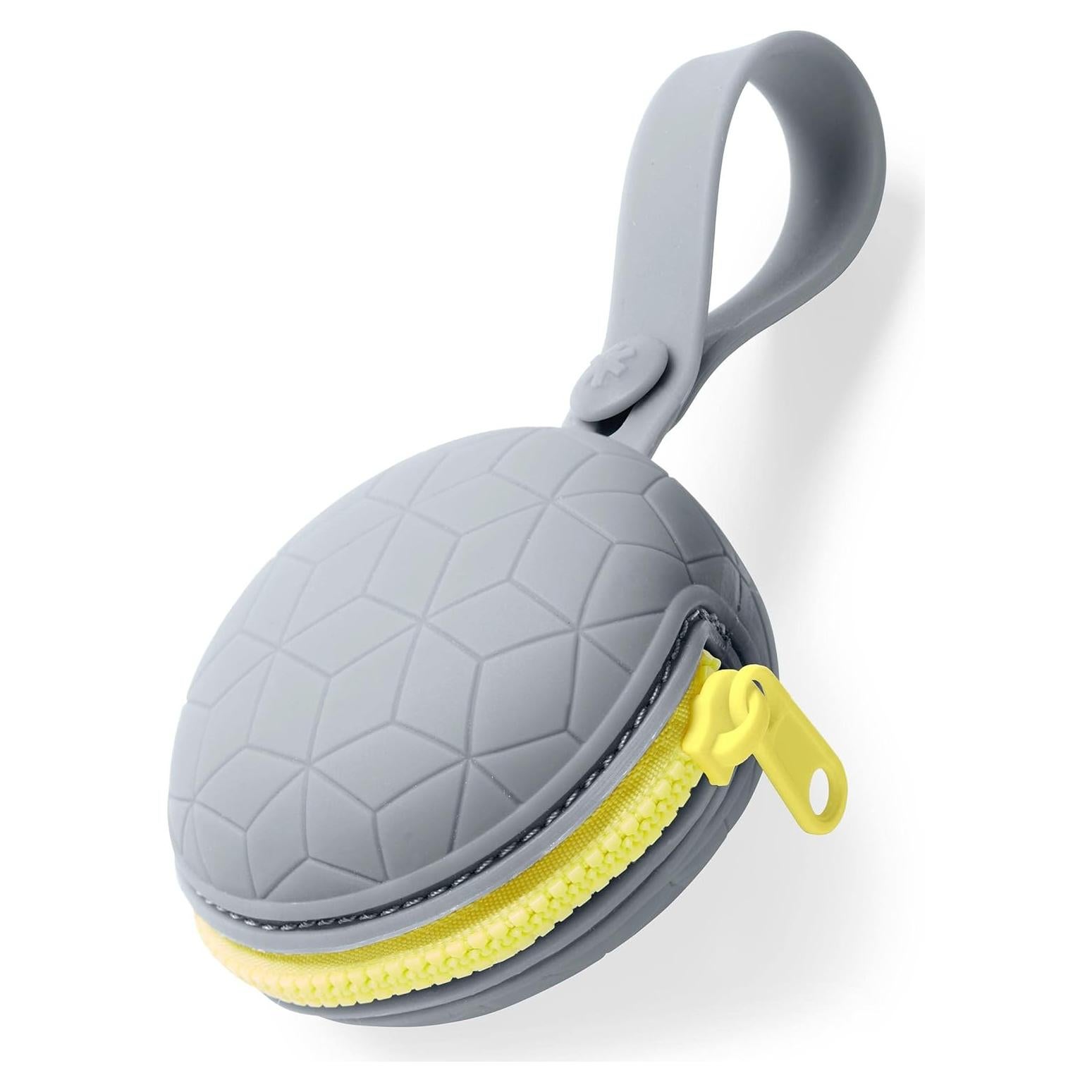 Funda de Chupete de Silicona Skip Hop Gris para 2 Chupetes