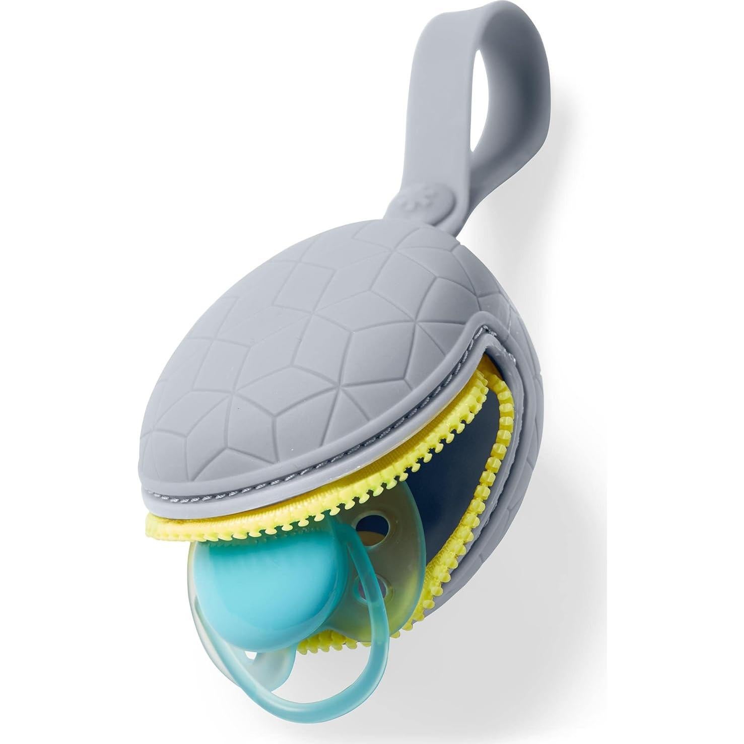 Funda de Chupete de Silicona Skip Hop Gris para 2 Chupetes