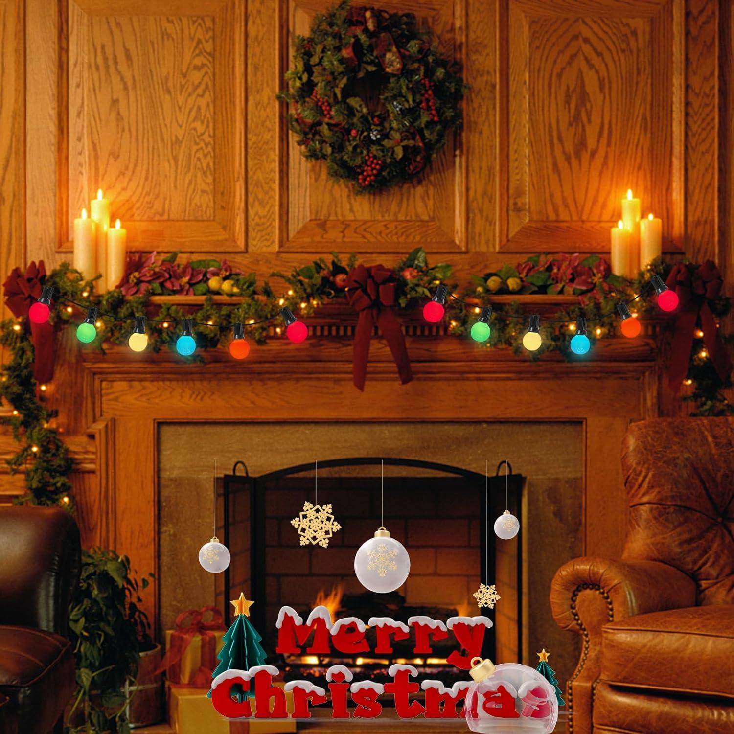 Bombillas G40 Multicolor Goothy 25 Paquete 5W E12