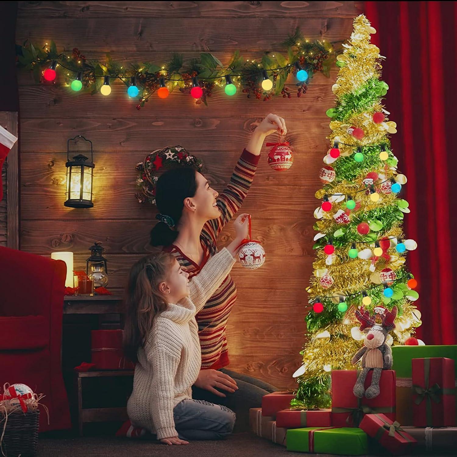 Bombillas G40 Multicolor Goothy 25 Paquete 5W E12