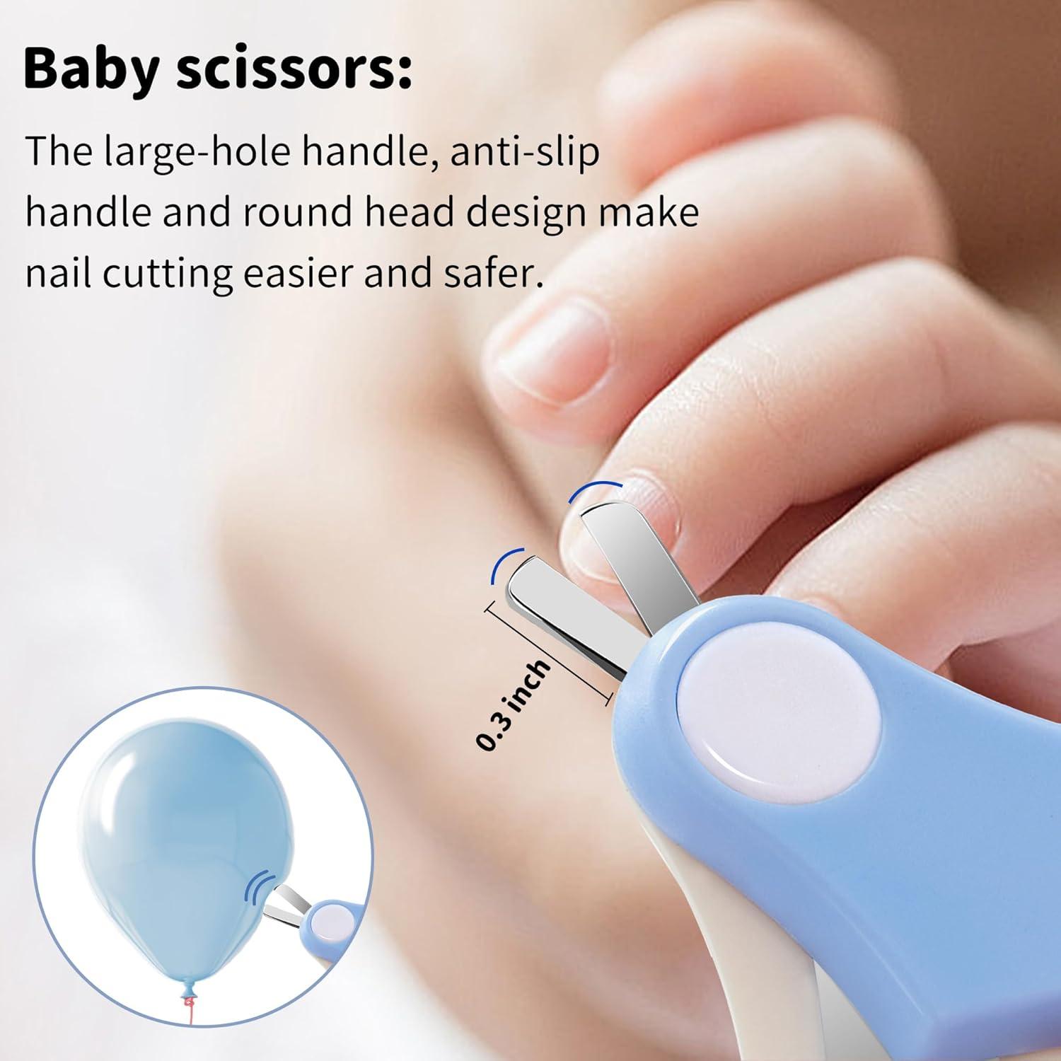 Kit de Cuidado Infantil 4 en 1 Yeeeasy para Bebés Azul