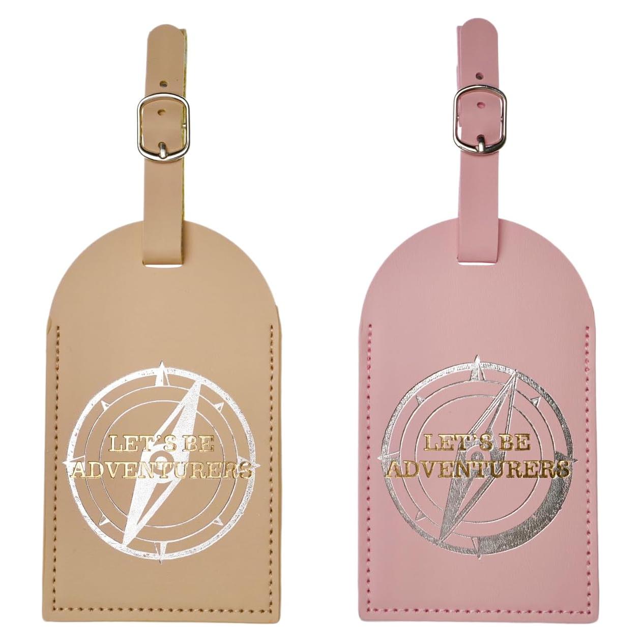 Etiquetas de Equipaje YLrank con Cubierta de Privacidad - 2 Piezas