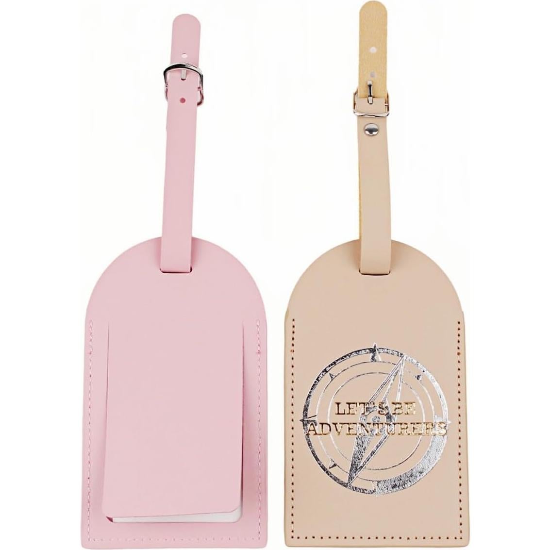 Etiquetas de Equipaje YLrank con Cubierta de Privacidad - 2 Piezas