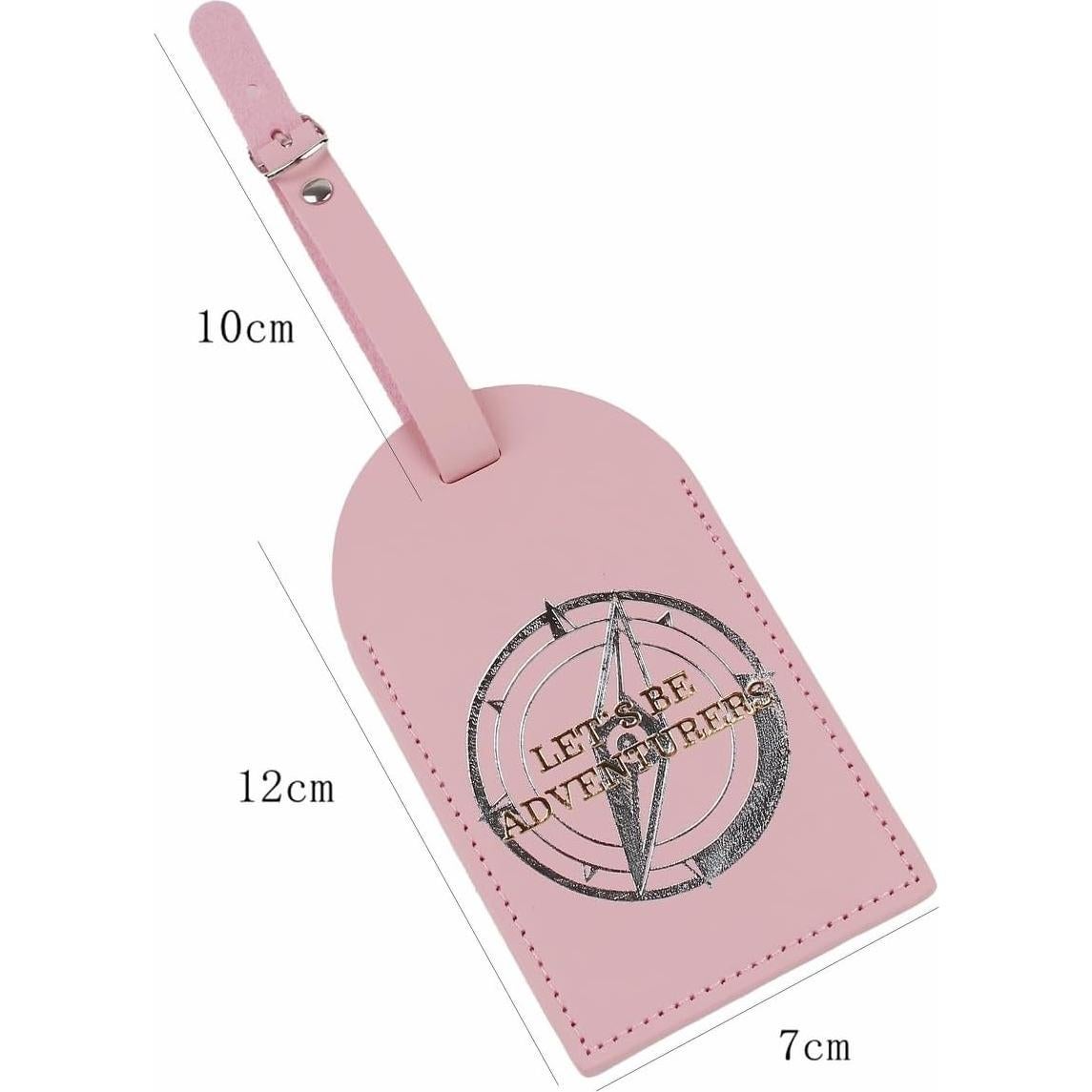 Etiquetas de Equipaje YLrank con Cubierta de Privacidad - 2 Piezas