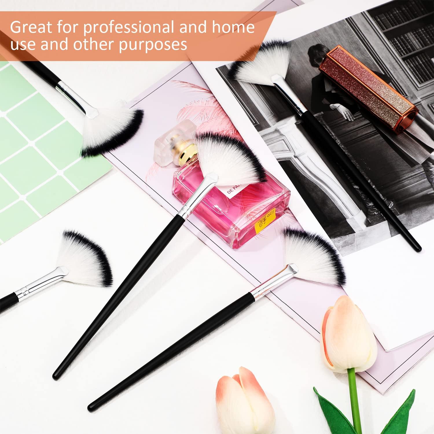 9 Piezas Brochas de Maquillaje Facial Maitys - Abanico Suave