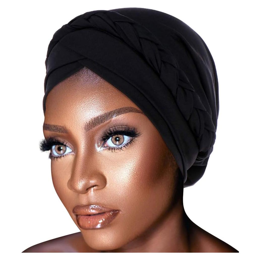 Turbante Africano Novarena para Mujeres - Diadema Elástica 49-58cm