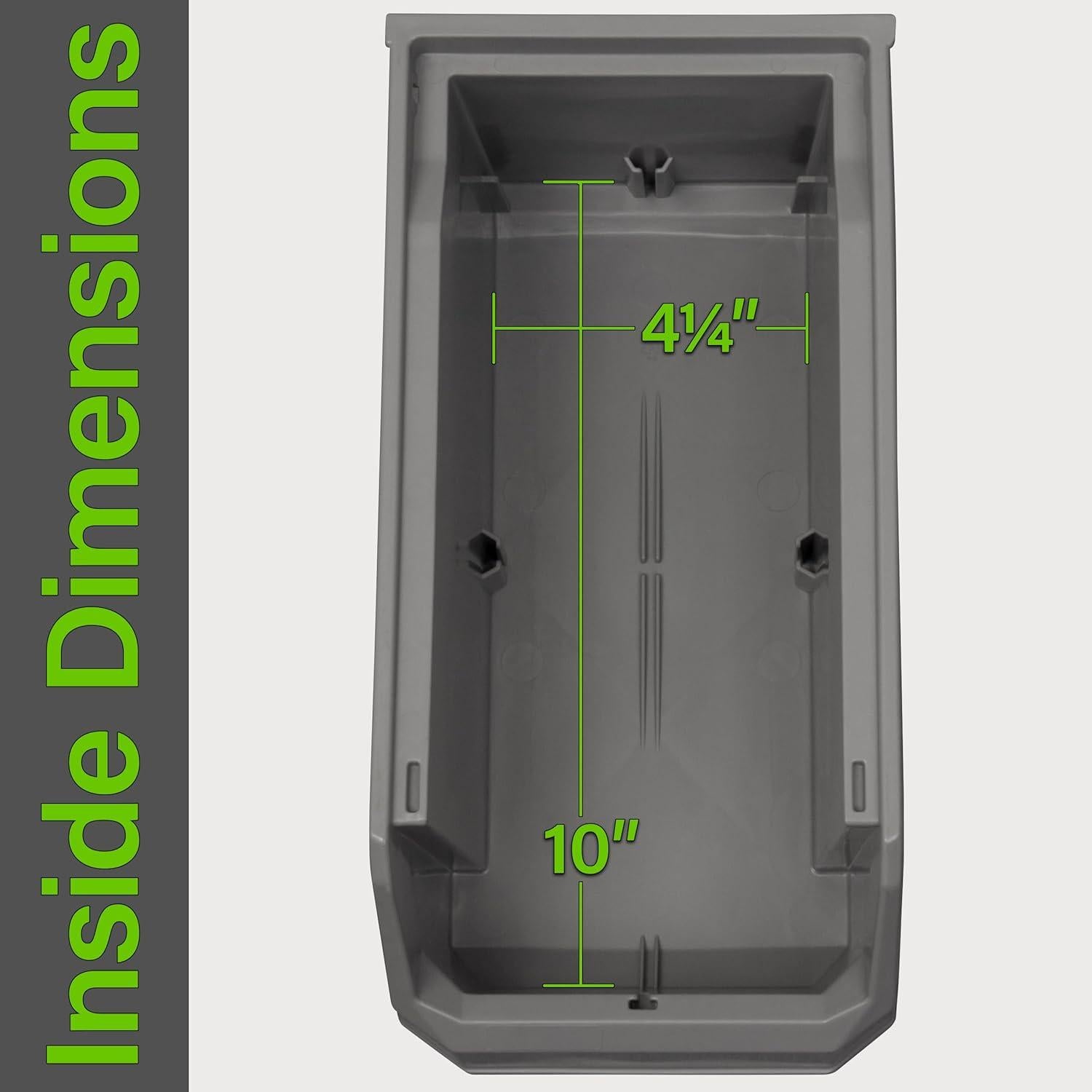 Cajas de Almacenamiento Apilables READYSPACE, 8 Unidades, Negro