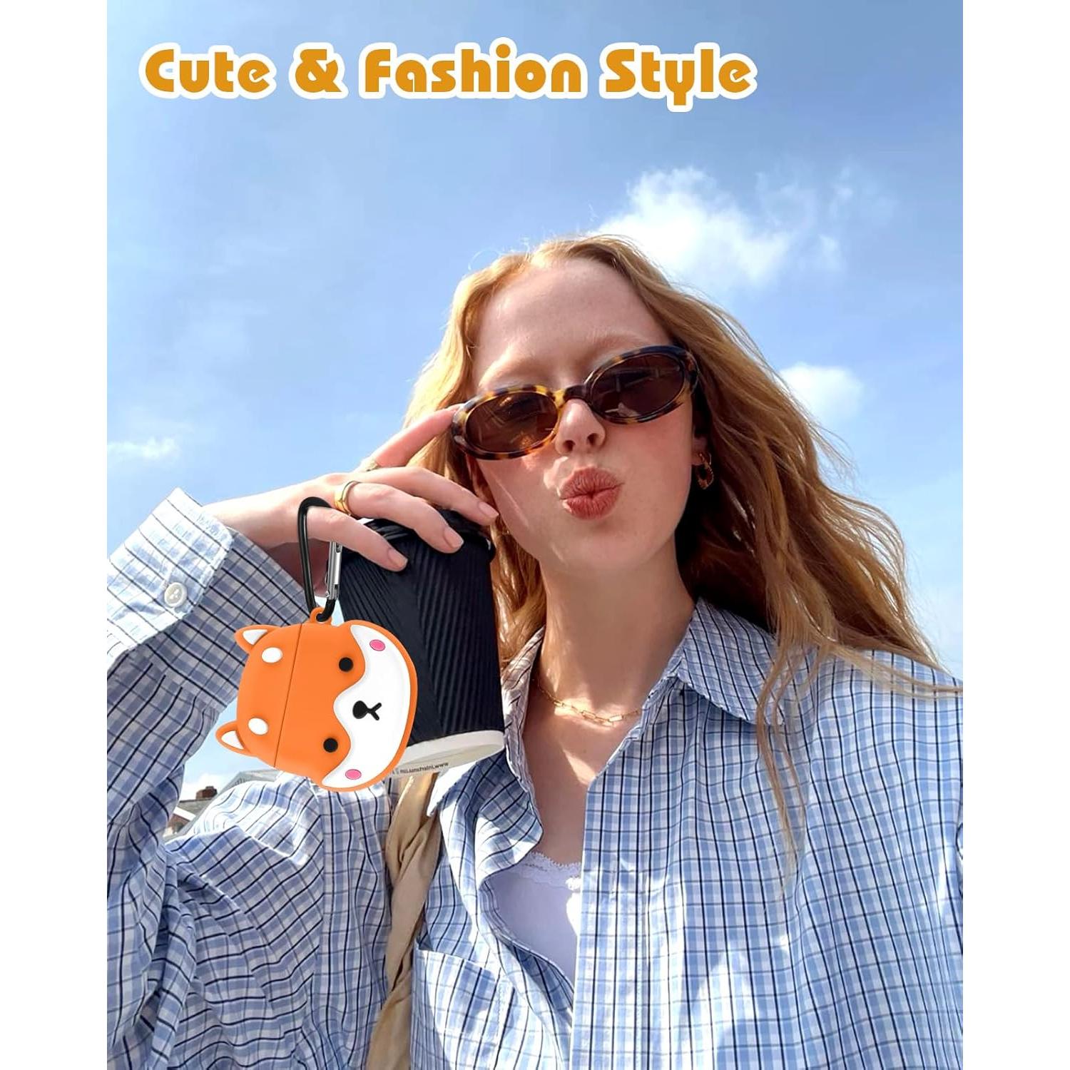 Funda Silicona Boaretiu Perro Lindo para AirPods 1ª/2ª