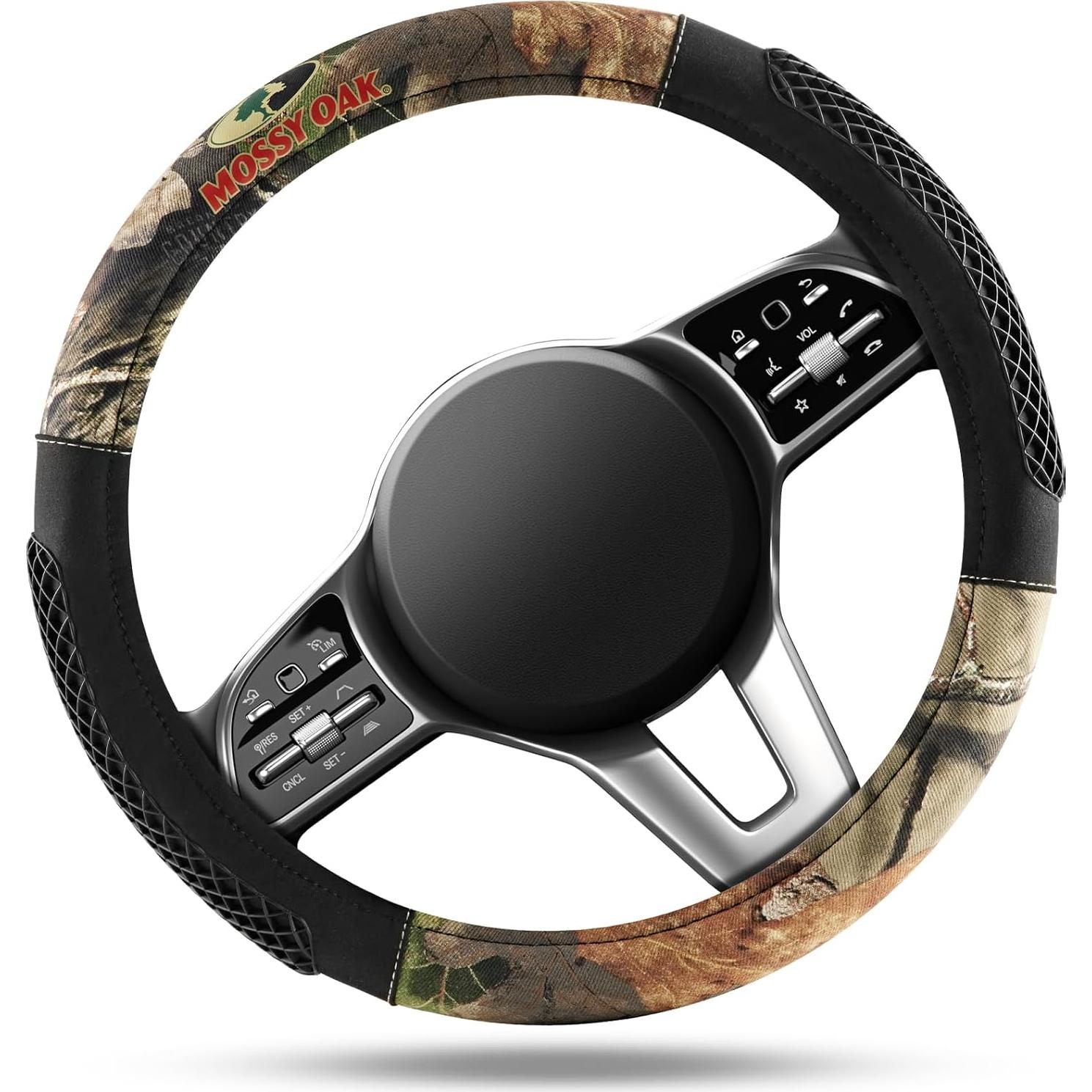 Cubierta de Volante Mossy Oak Camuflaje Universal 38.1 cm