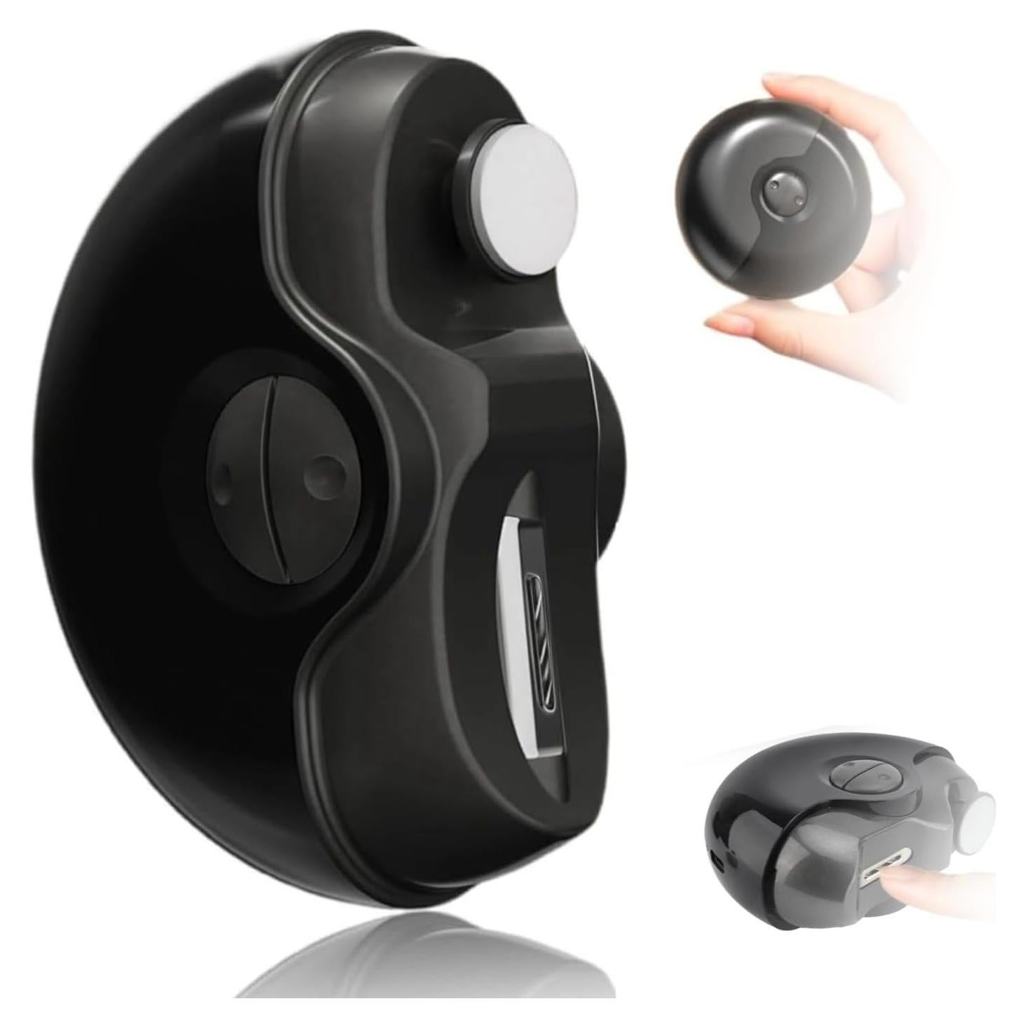 Cortador de Uñas Eléctrico ZESTEFY 2 en 1 Portátil Negro