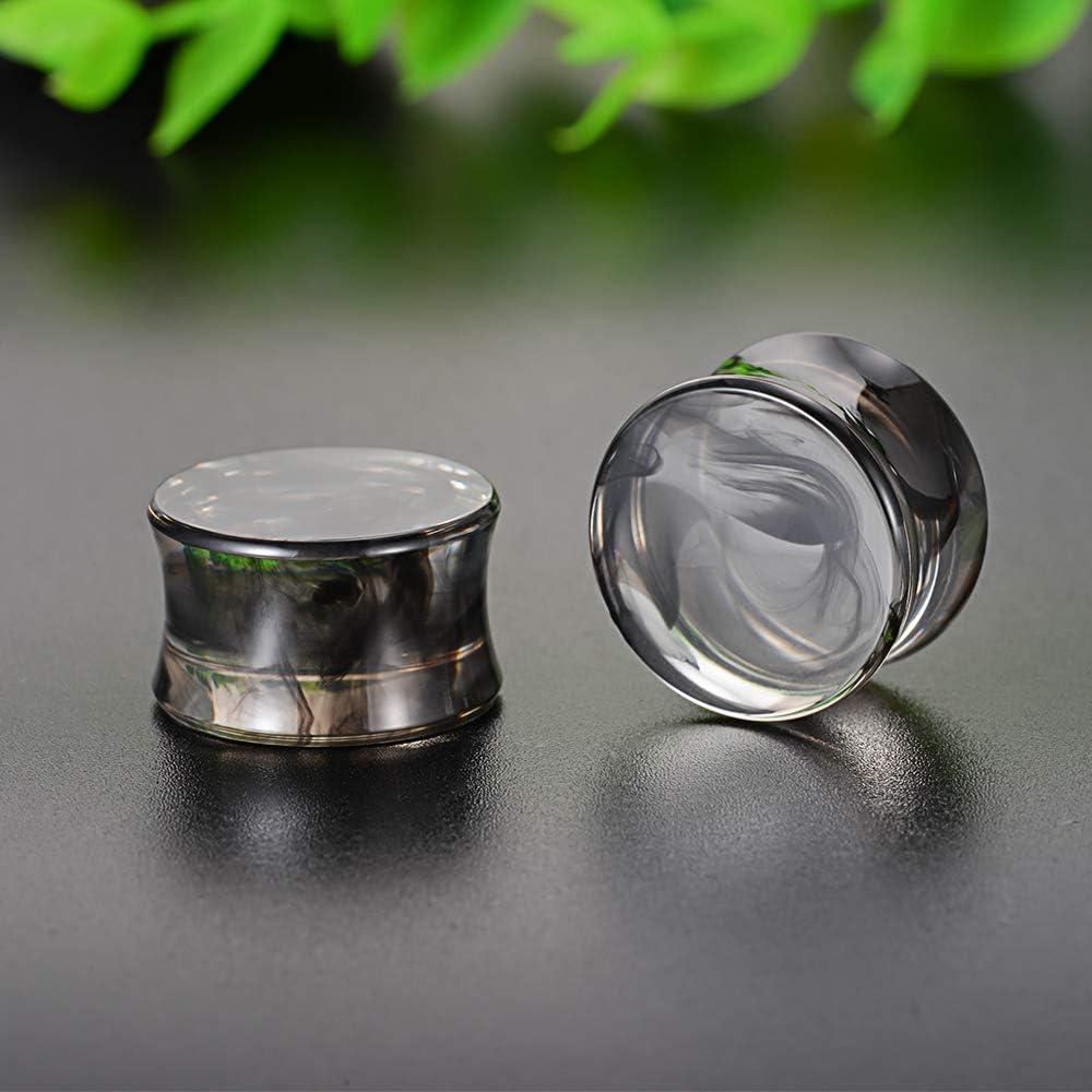 Set de 2 Pares de Tapones de Oído Acrílico COOEAR 00g (10mm)