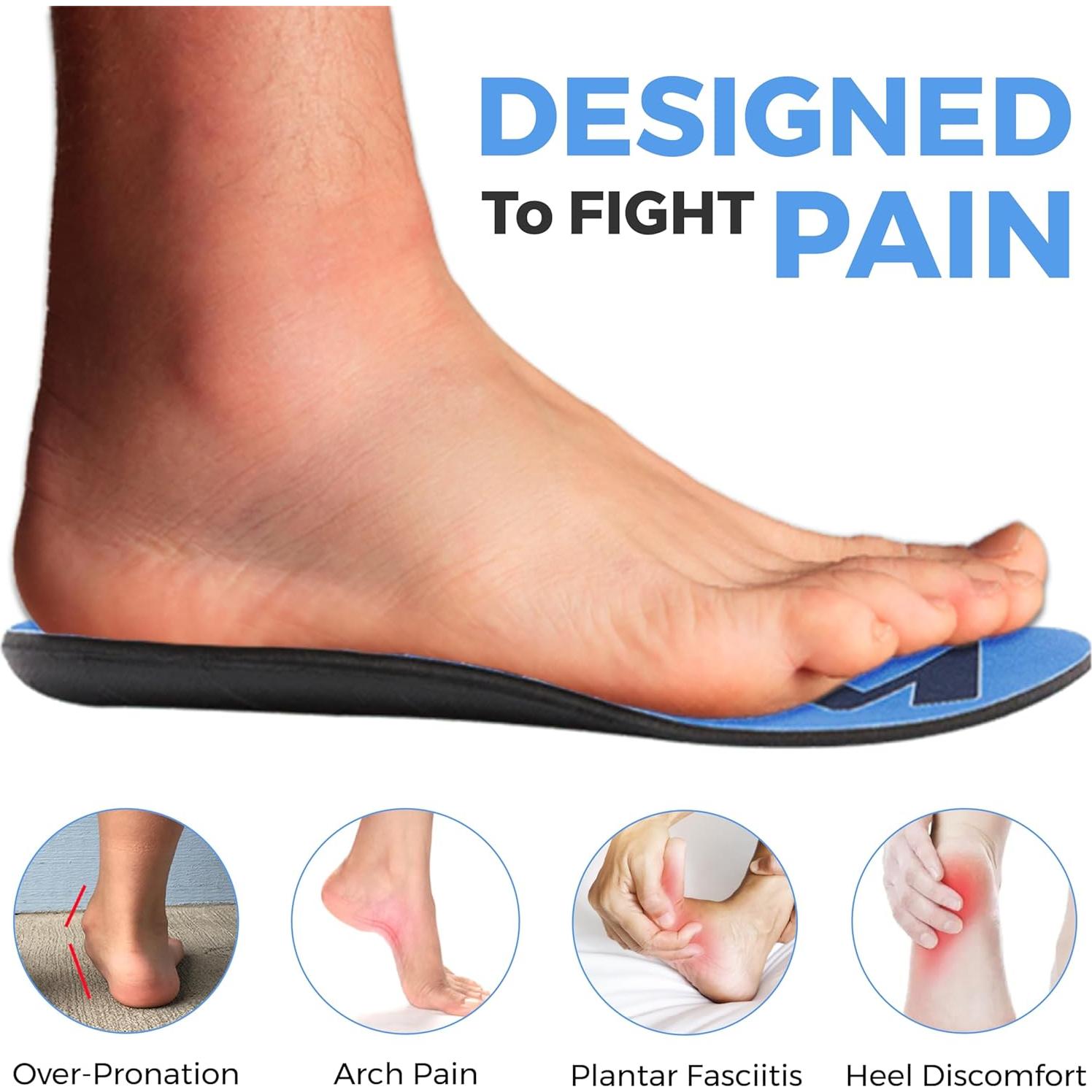 Plantillas de Soporte Máximo FORM para Fascitis Plantar - Unisex