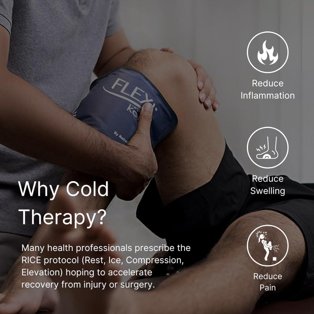 Paquete de Hielo Reutilizable FlexiKold - 2 Pk Estándar 27x37 cm