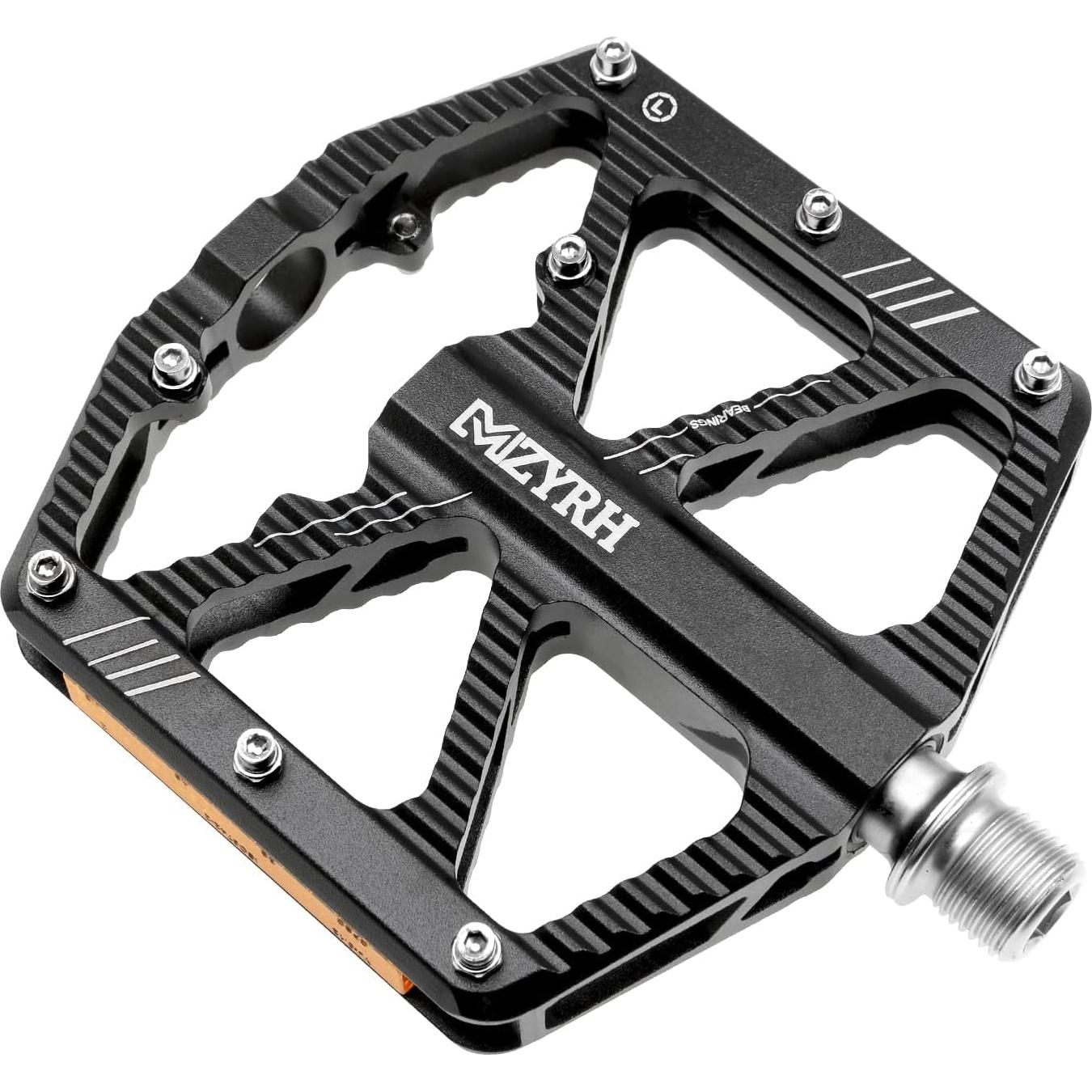 Pedales de Bicicleta MZYRH 336 Aluminio con Reflectores 10x9.8cm