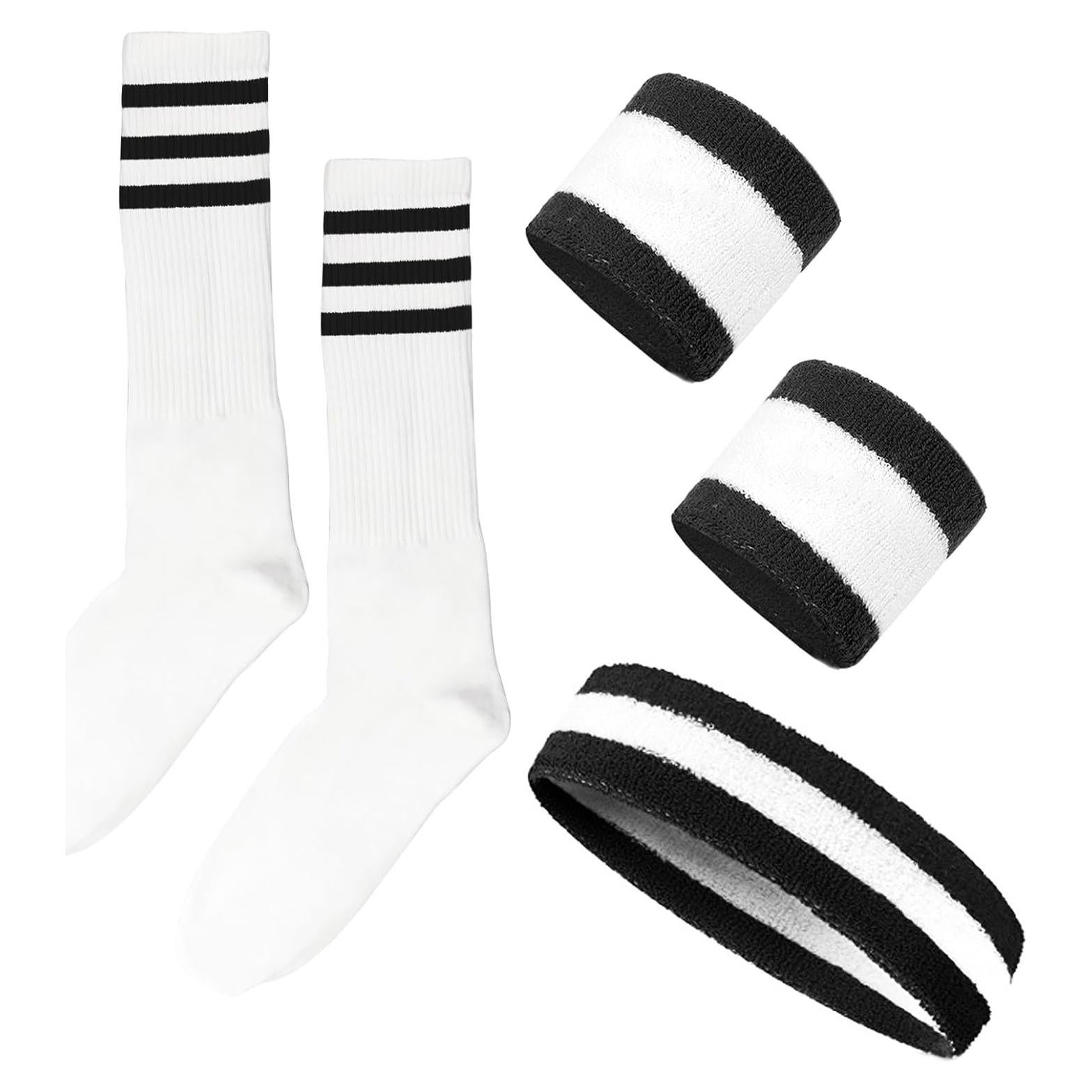 Conjunto de 5 Piezas Bandas de Sudor y Calcetines Macepason