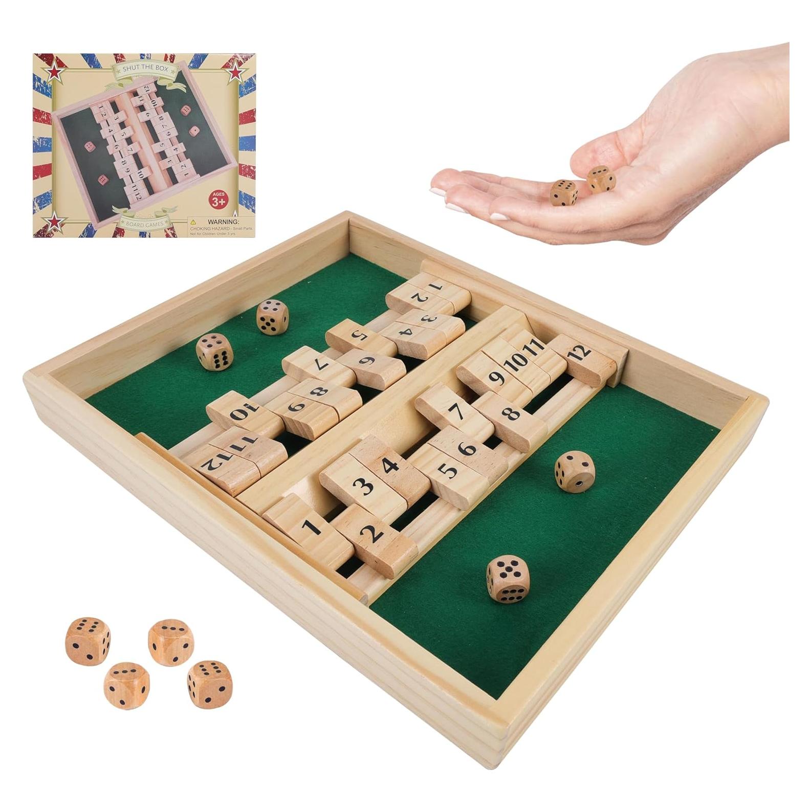 Juego de Mesa Cierra la Caja GOTHINK - Madera 30.48x25.4 cm