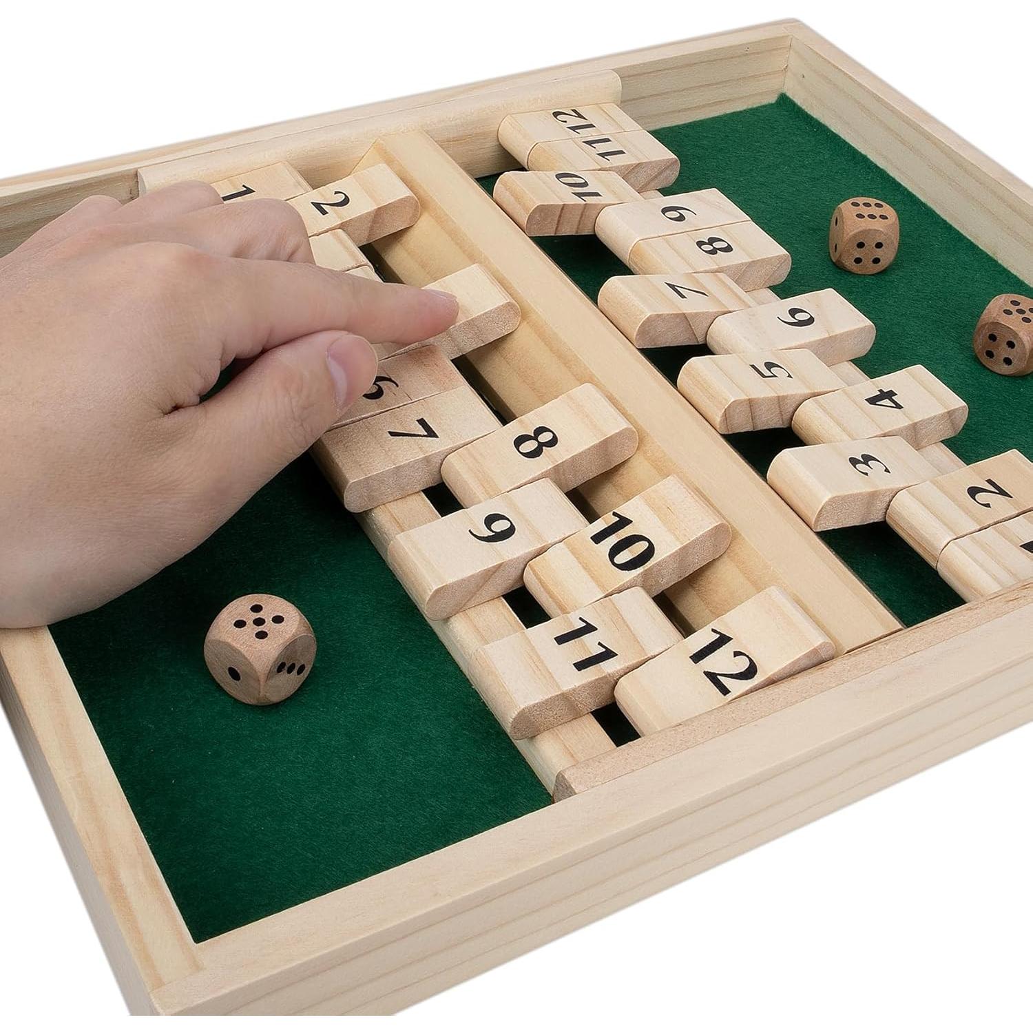 Juego de Mesa Cierra la Caja GOTHINK - Madera 30.48x25.4 cm