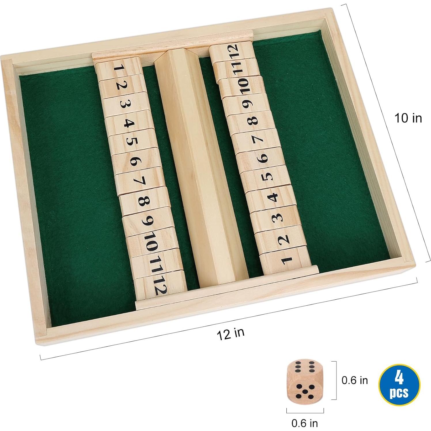 Juego de Mesa Cierra la Caja GOTHINK - Madera 30.48x25.4 cm