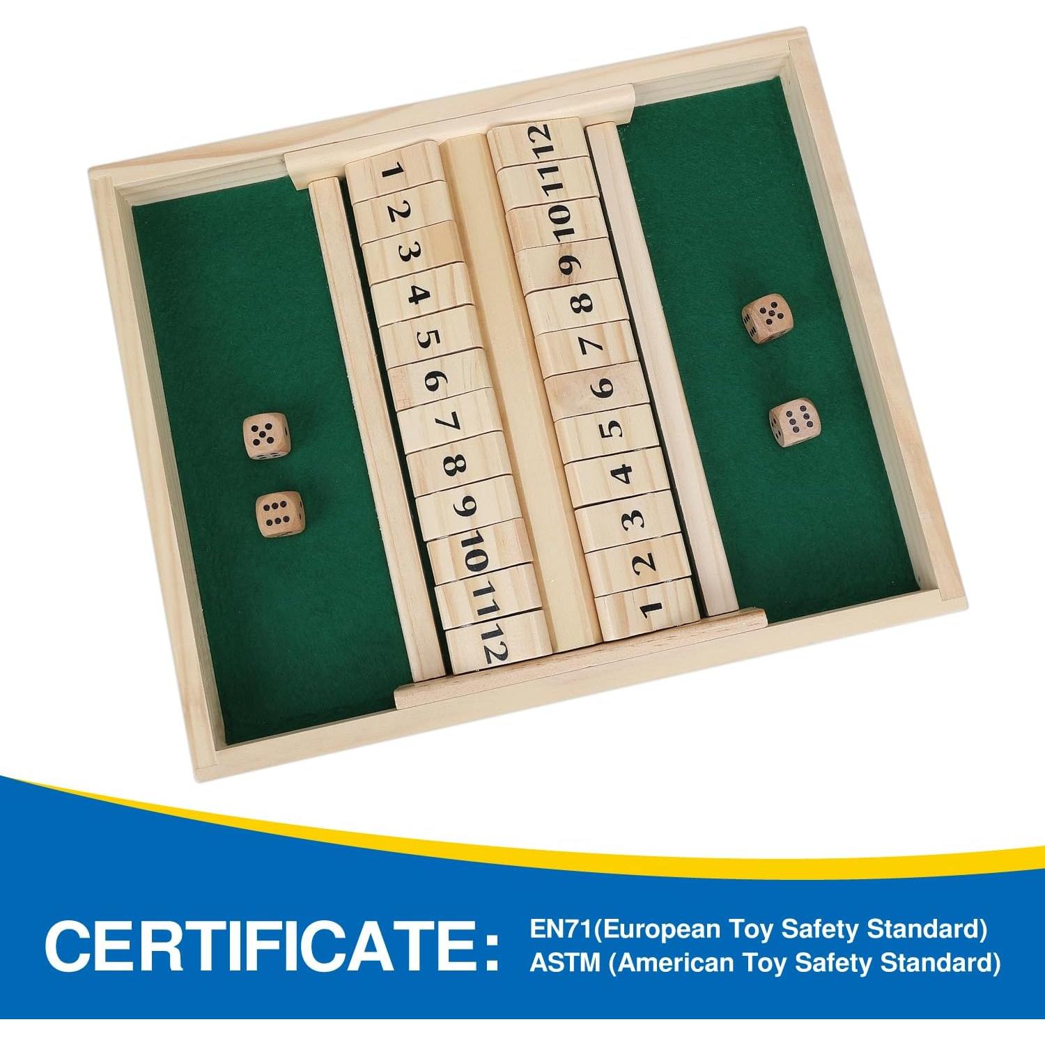 Juego de Mesa Cierra la Caja GOTHINK - Madera 30.48x25.4 cm