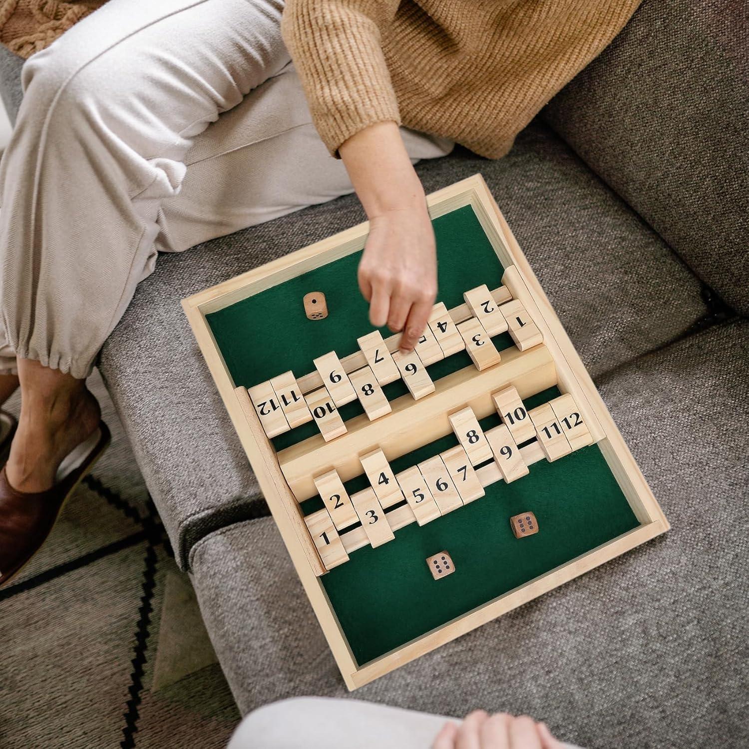 Juego de Mesa Cierra la Caja GOTHINK - Madera 30.48x25.4 cm