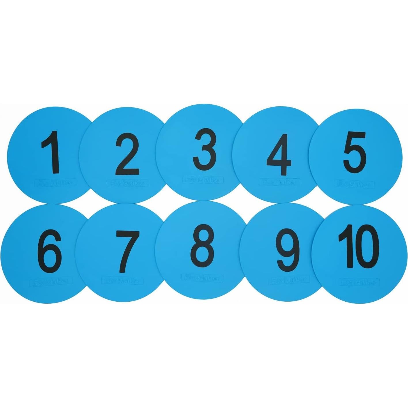 Marcadores de Piso Antideslizantes Eco Walker 15.24 cm - 10 Unidades