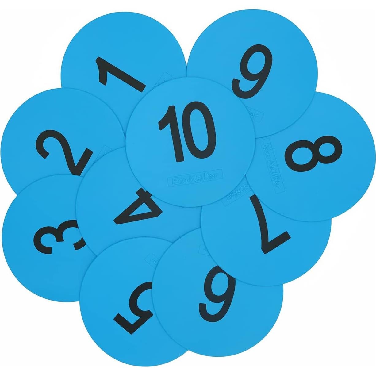 Marcadores de Piso Antideslizantes Eco Walker 15.24 cm - 10 Unidades