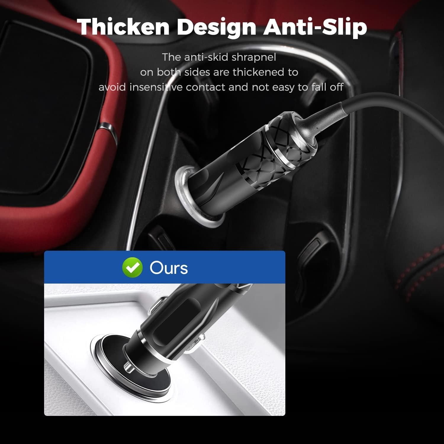 Adaptador de corriente KFD 12V-24V para neveras de coche