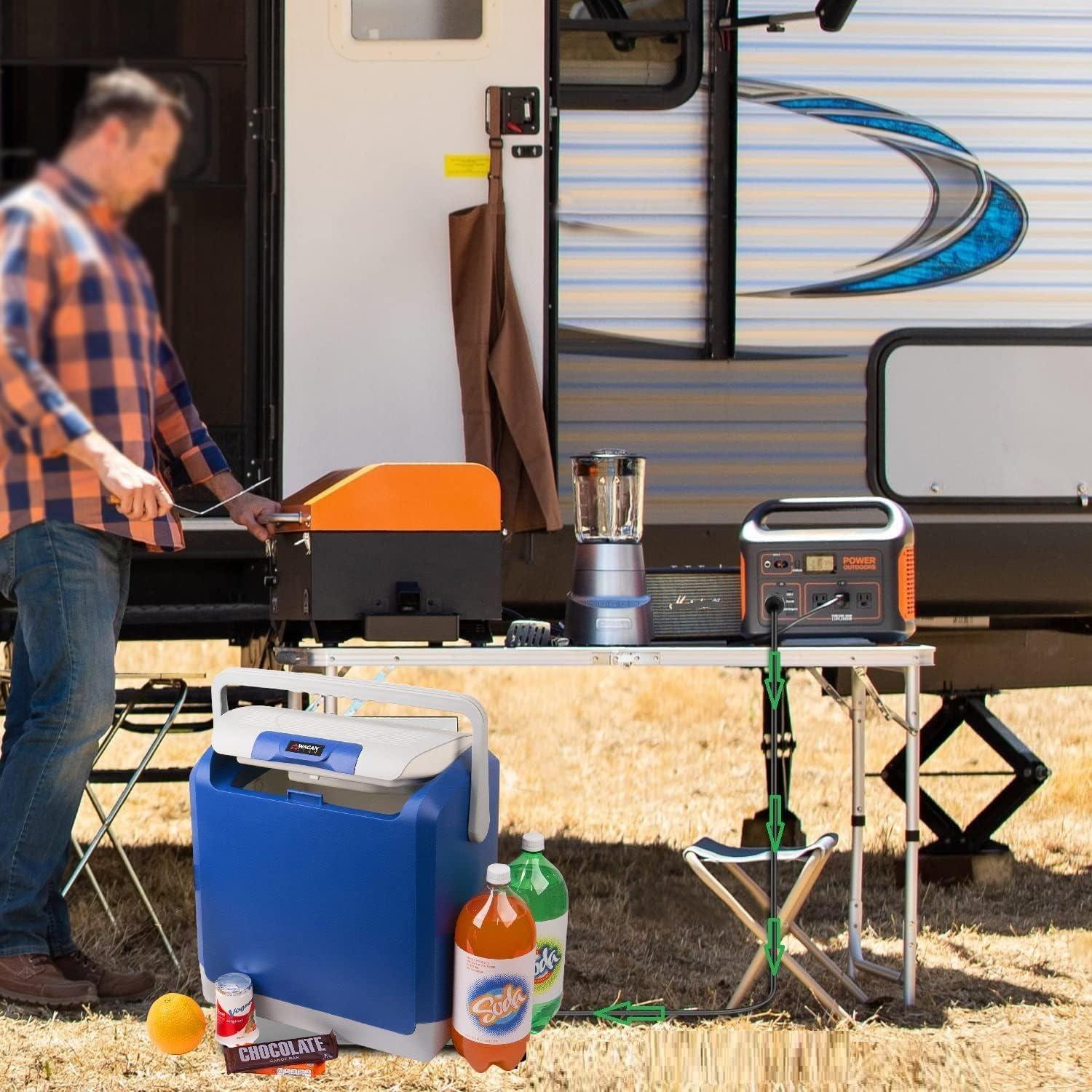 Adaptador de corriente KFD 12V-24V para neveras de coche