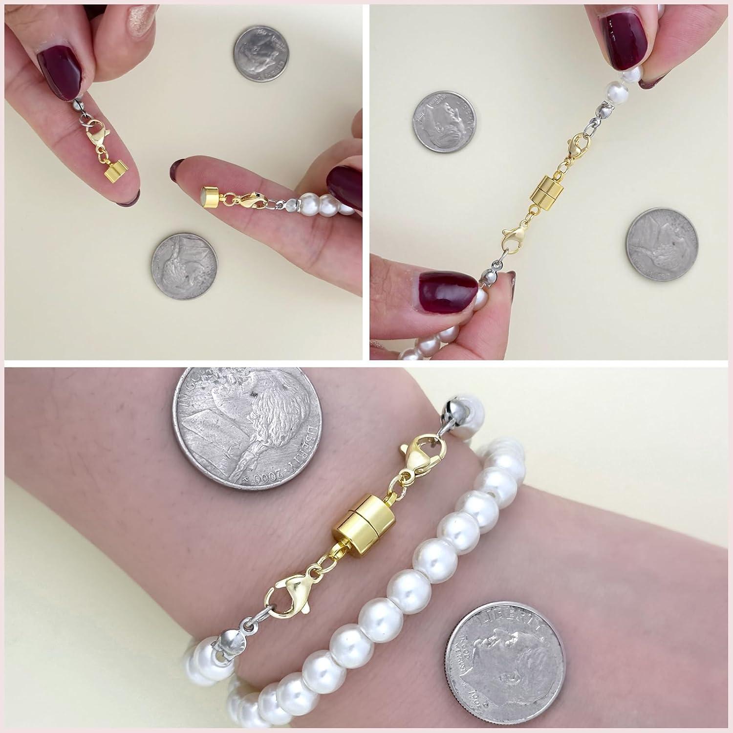 Cierres Magnéticos Extra Fuertes OHINGLT 12Pcs Plata 3.68cm