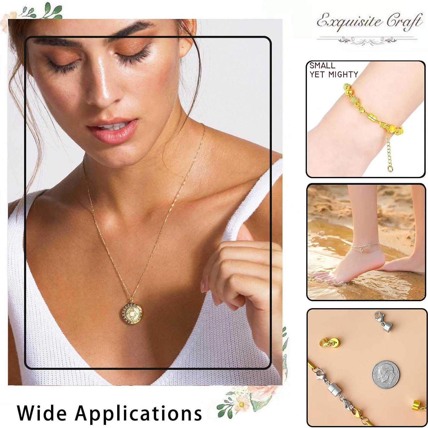 Cierres Magnéticos Extra Fuertes OHINGLT 12Pcs Plata 3.68cm