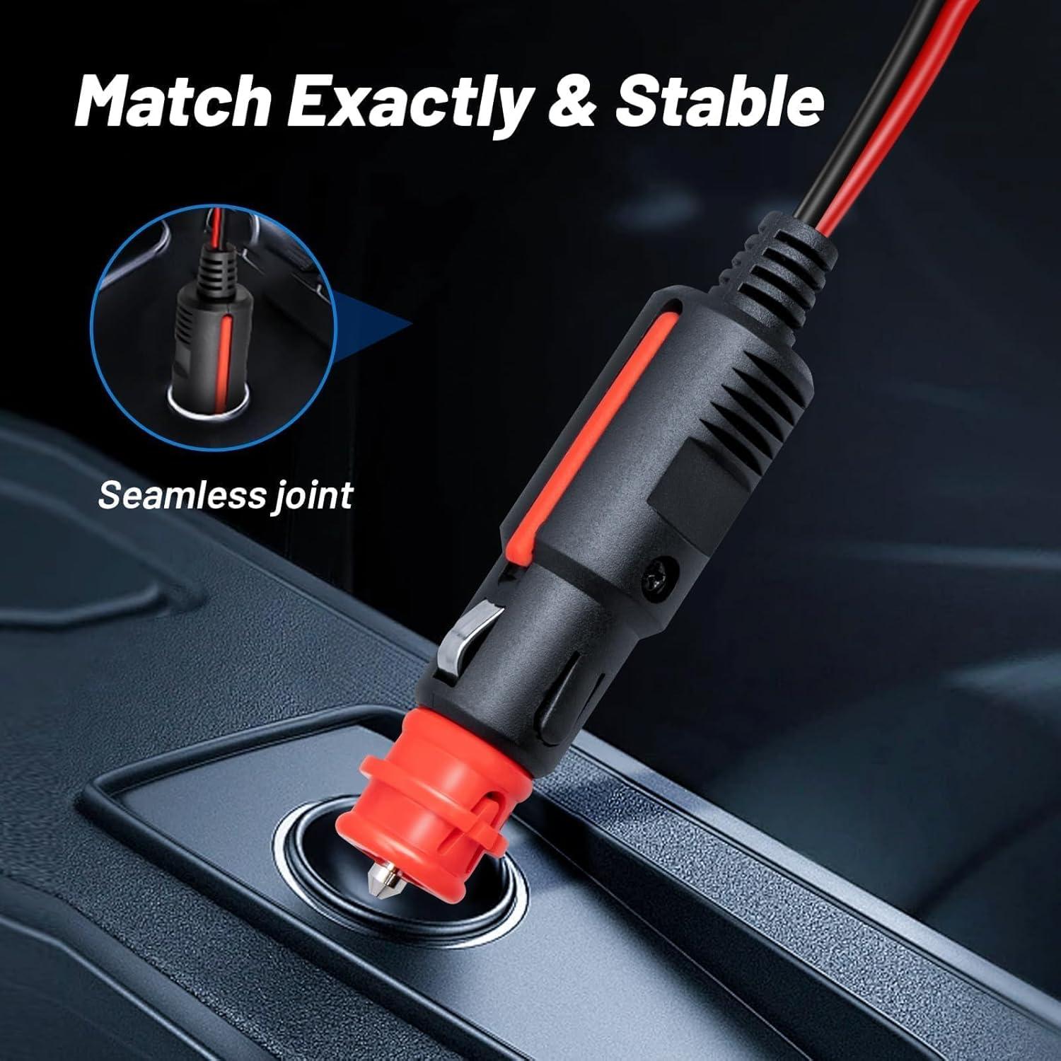 Cable de Alimentación Anina 12V/24V 3m para Refrigerador de Coche